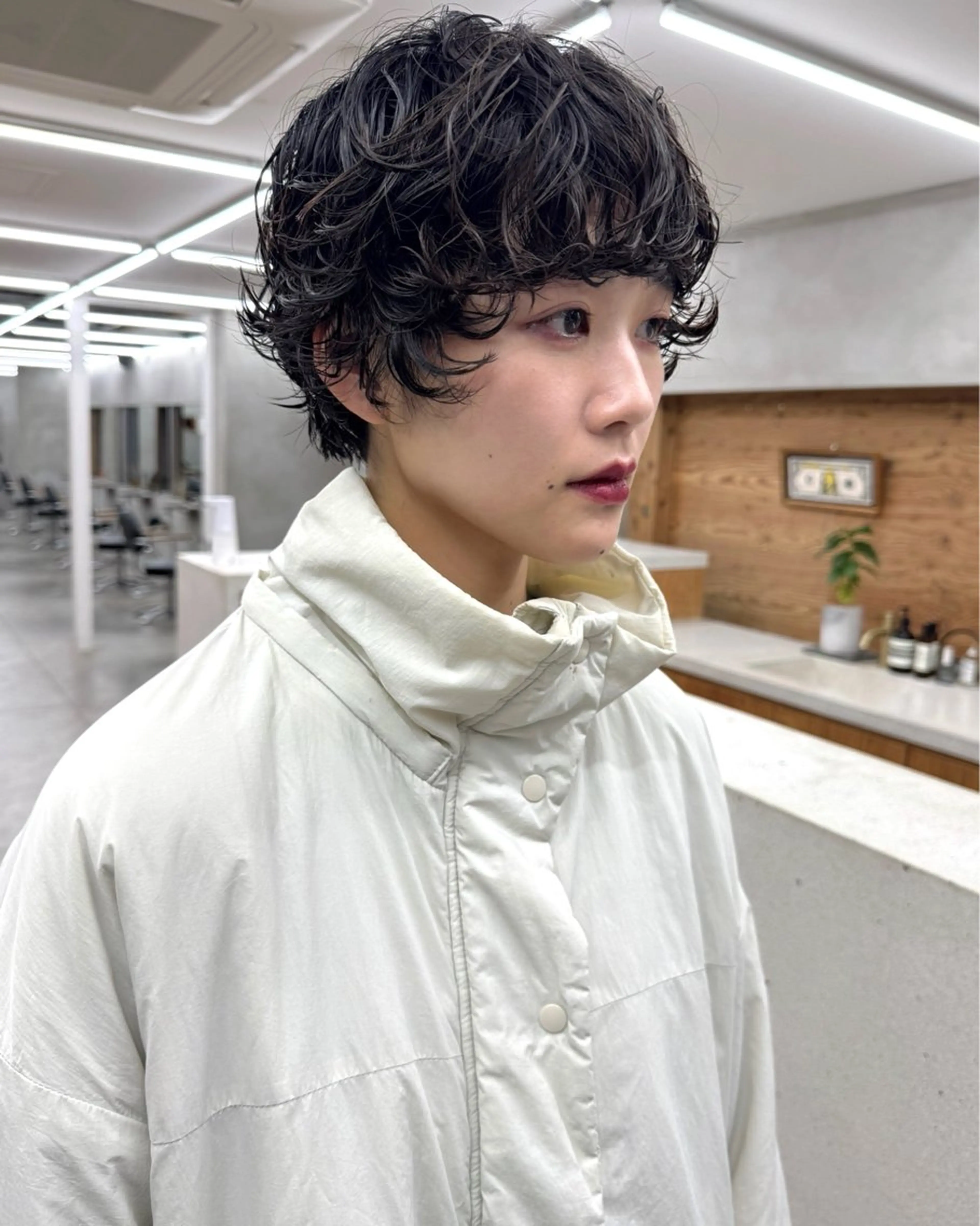 ショート パーマ ブリーチ/似合わせ Kaito🦕/栄のヘアスタイル