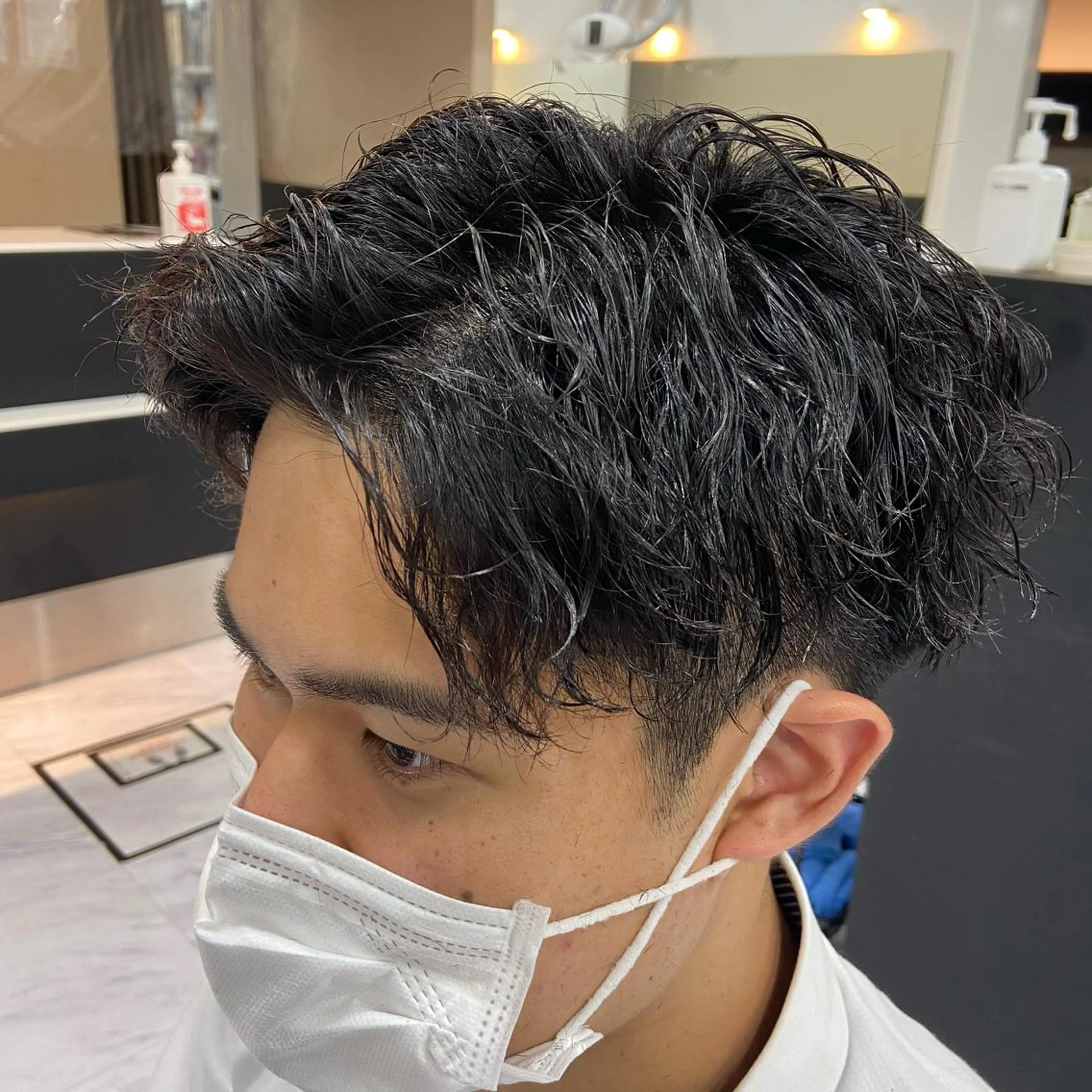 パーマ メンズ メンズパーマ ツイストスパイラルパーマ スパイラルパーマ Luce大宮所属・Luce 杉本のヘアスタイル