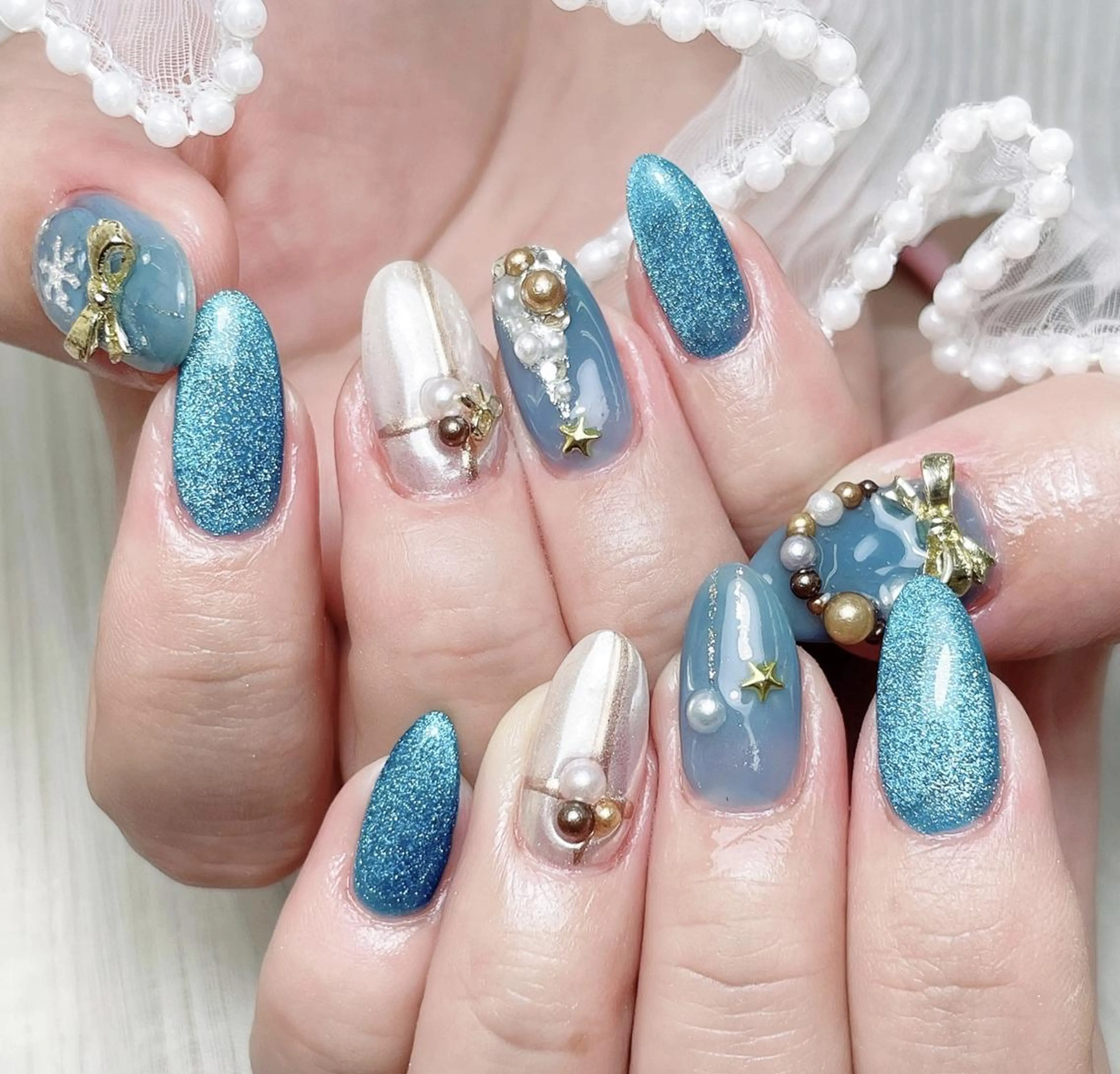 ネイル queensnail 🧸mikiのネイルデザイン