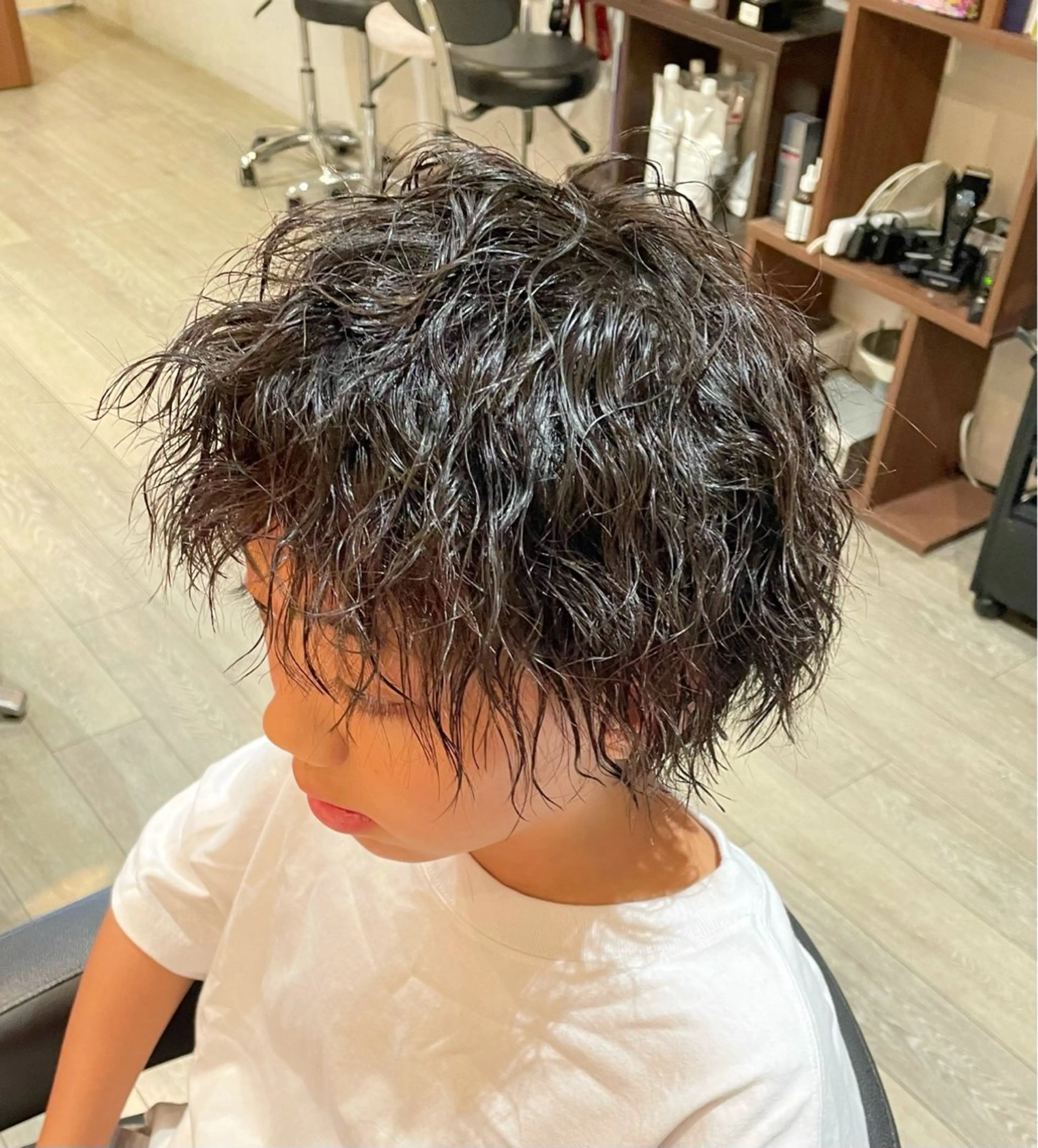 パーマ キッズ VII 市妙瑠基のヘアスタイル