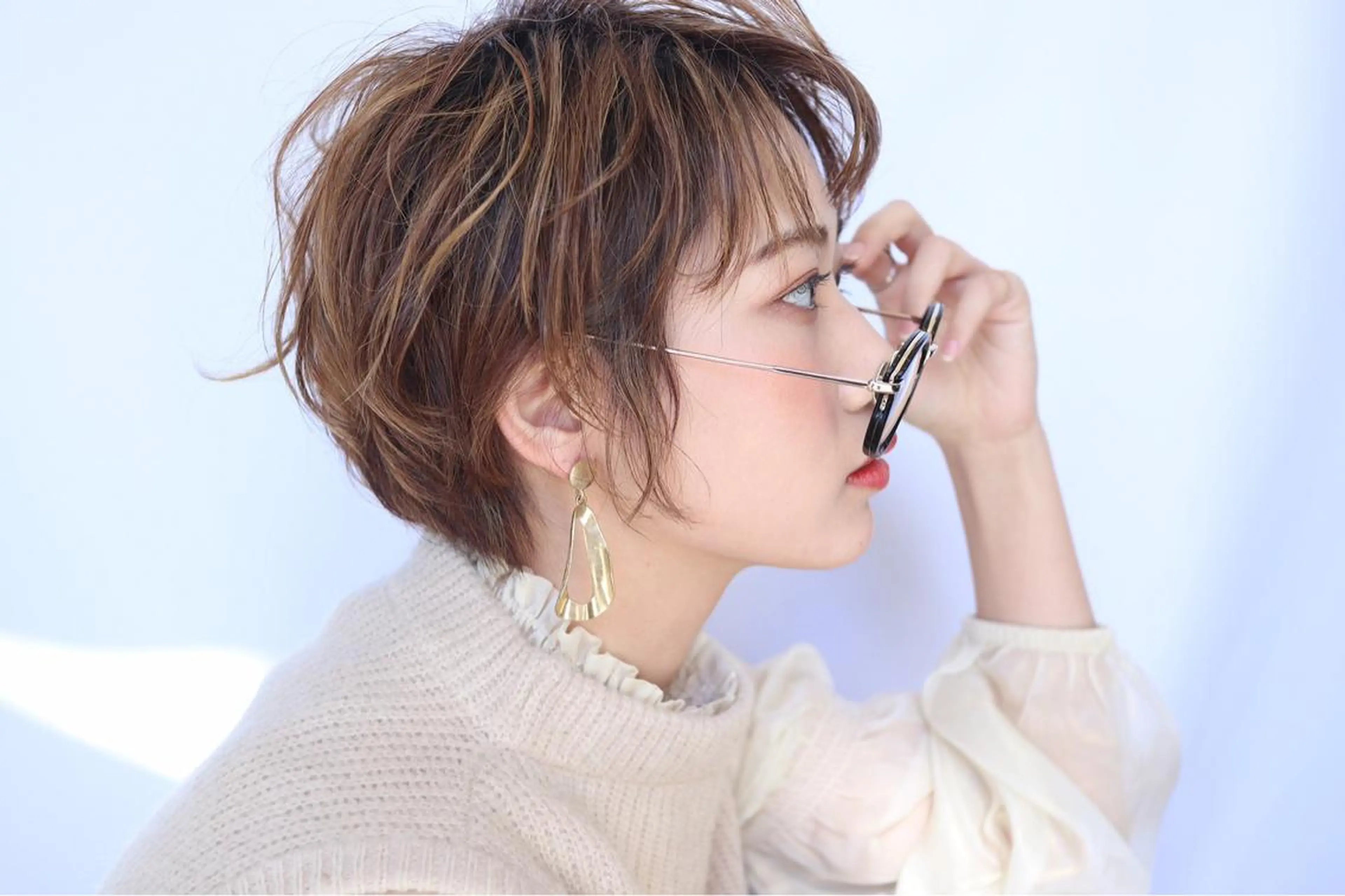 ショート カラー Rely 美空のヘアスタイル
