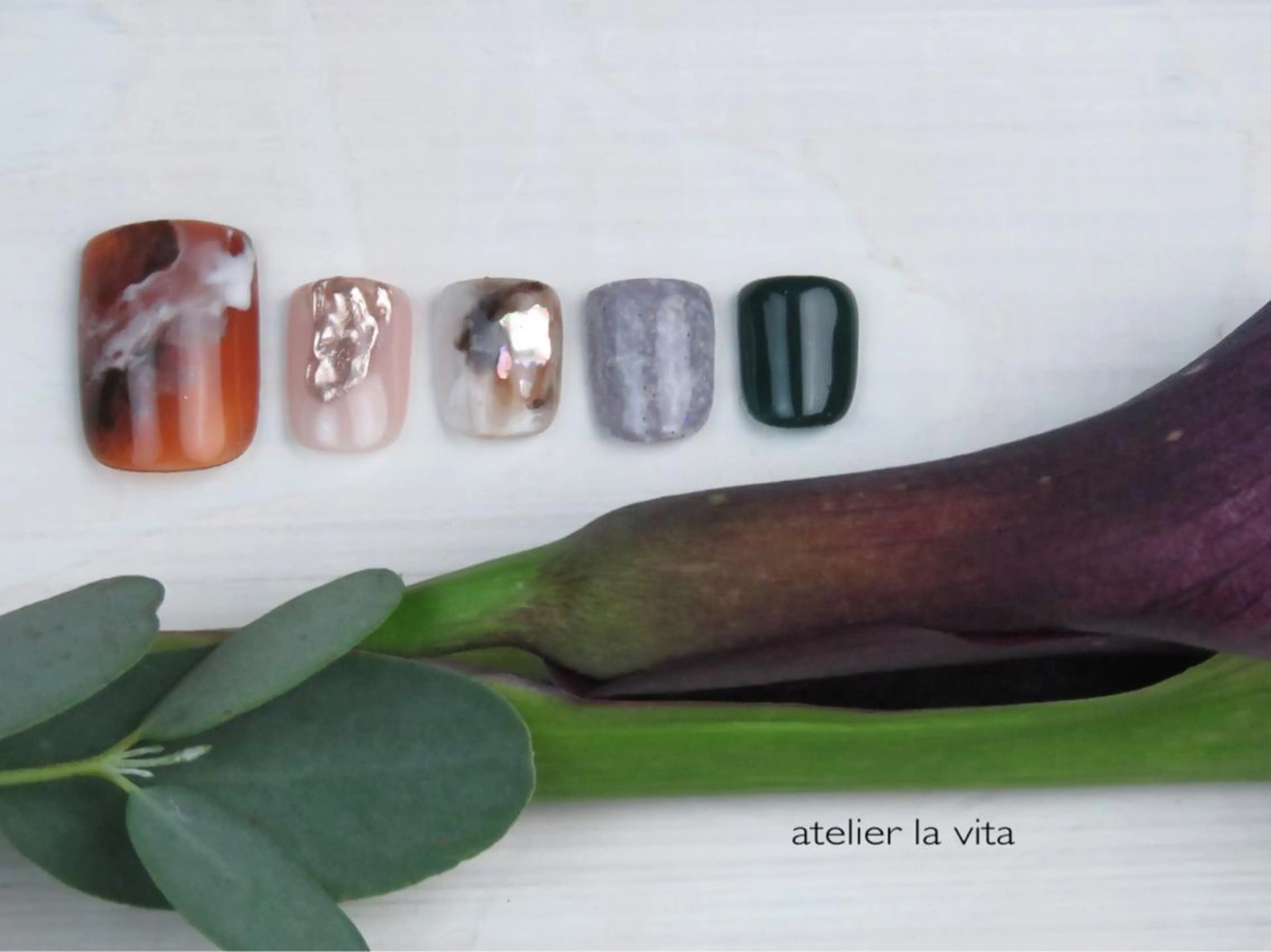 ネイル フットネイル atelier la vita所属・lavita. mimuraのネイルデザイン