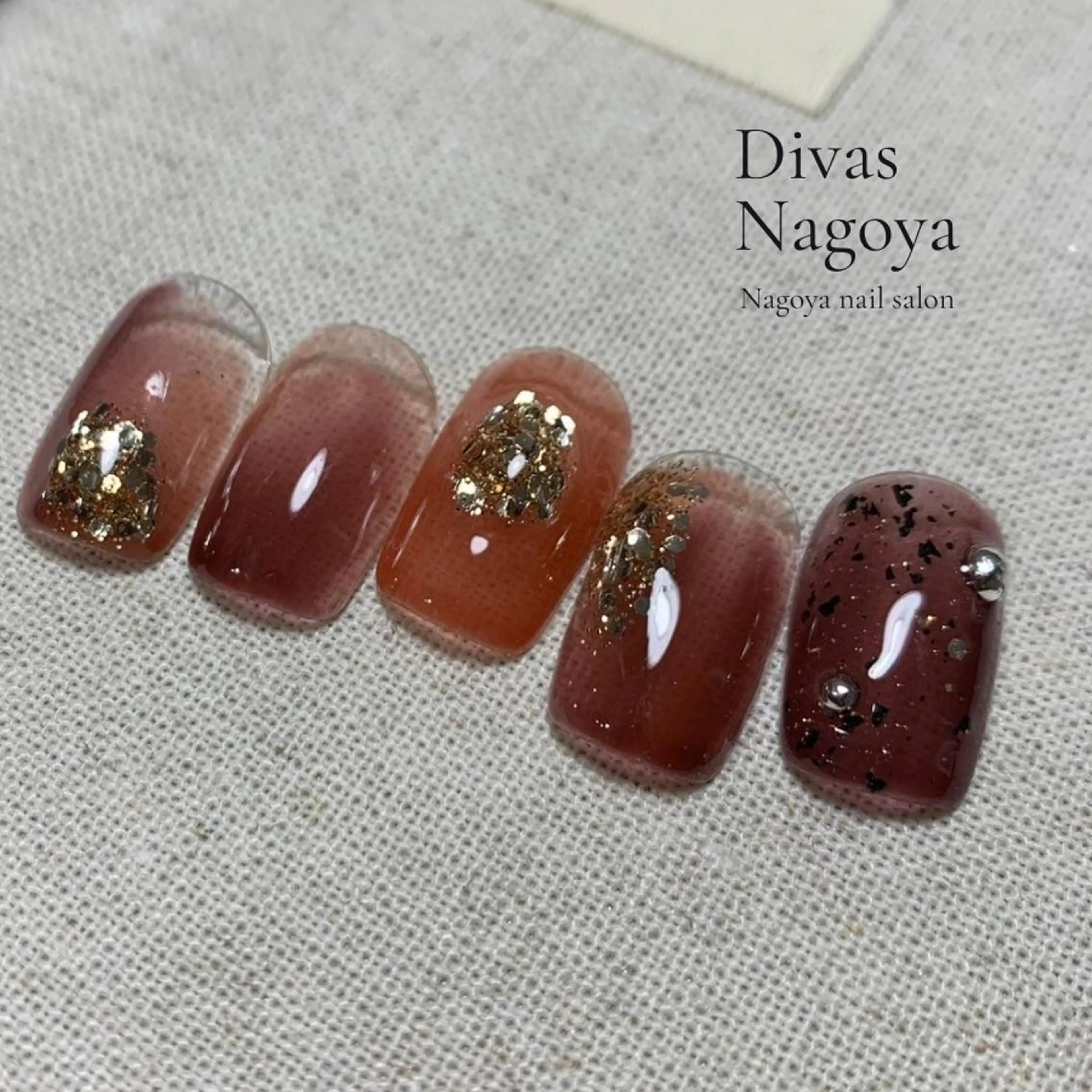 ネイル アートネイル 長さ出し ジェルネイル 韓国ネイル マグネットネイル 🎀Sakae D.d nail🎀のネイルデザイン