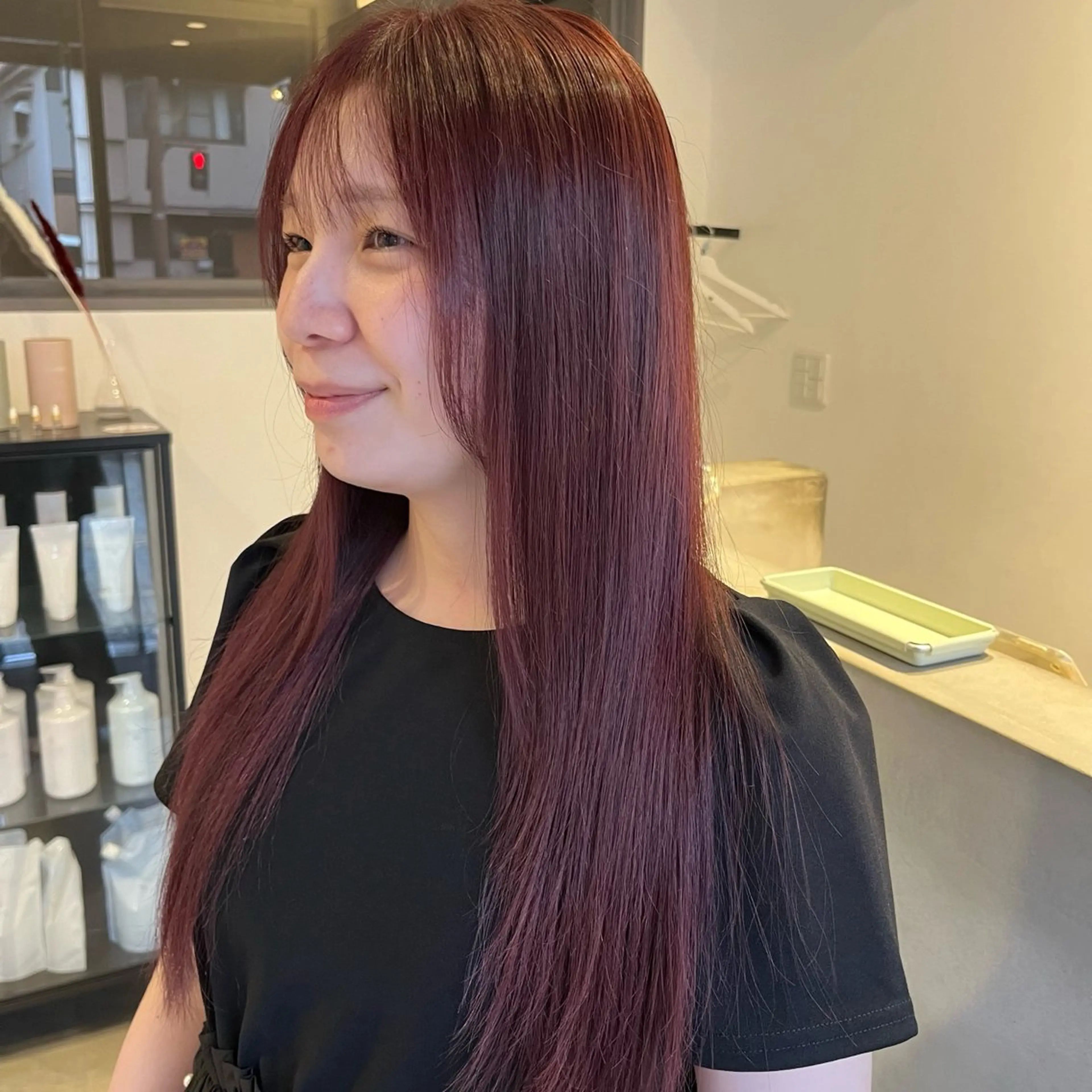 ロング ヘアカラー Shall hair design(シャルヘアーデザイン)所属・平居 リサのヘアスタイル
