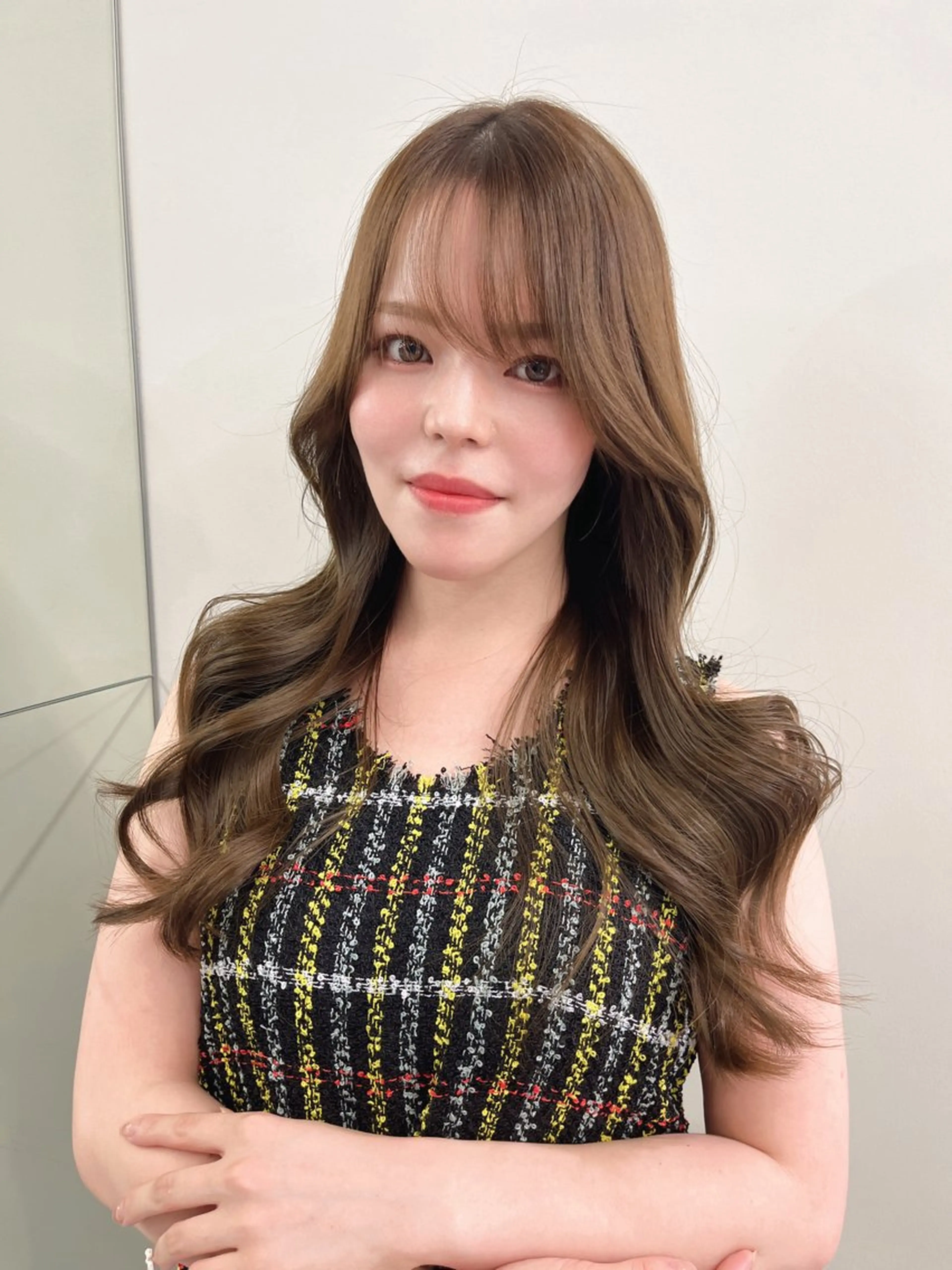 ロング カラー ヘアアレンジ TAKAHIRO 💎似合わせ/顔周りのヘアスタイル