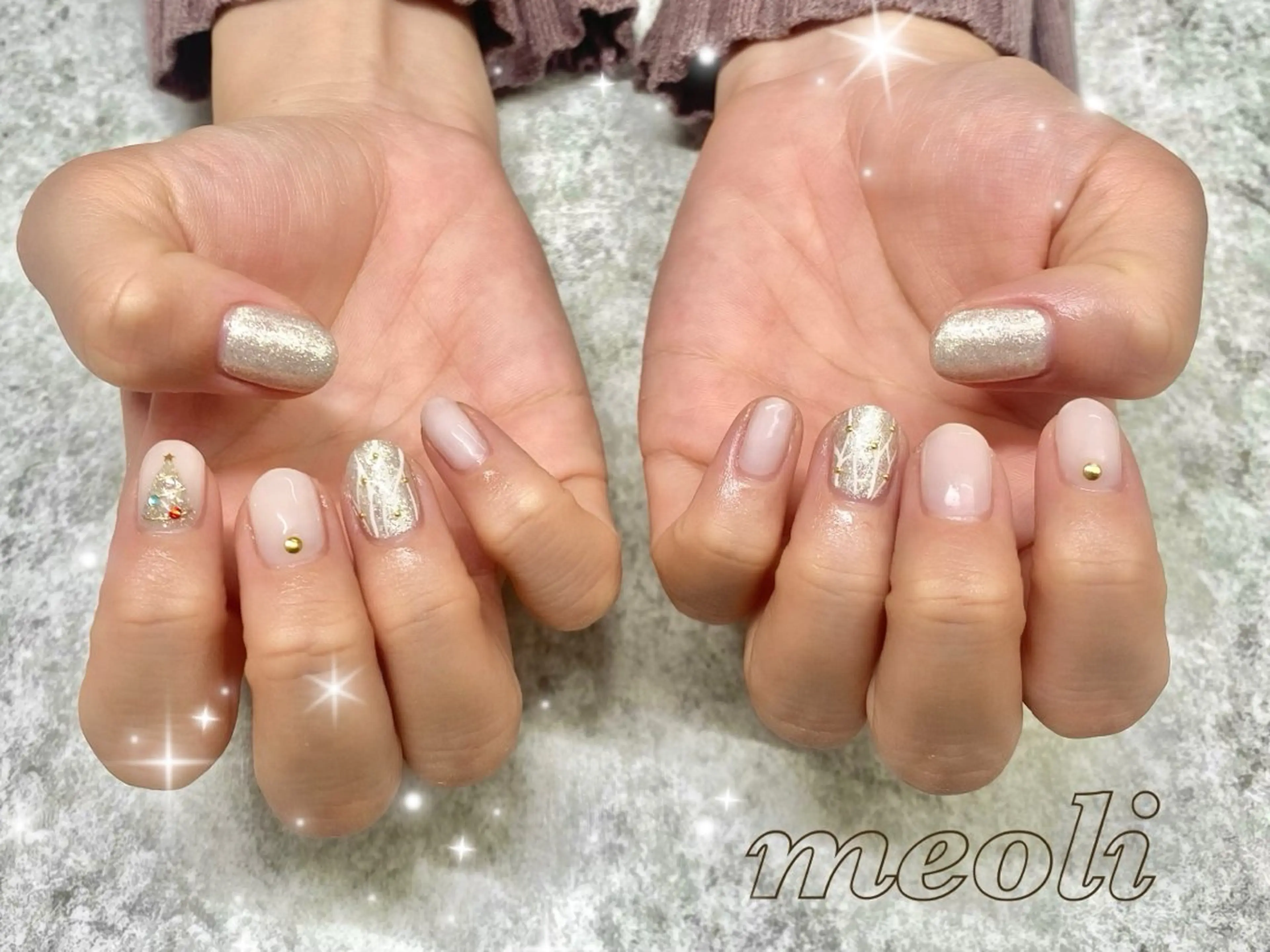 ネイル ハンドネイル nail salon meoli メグのネイルデザイン