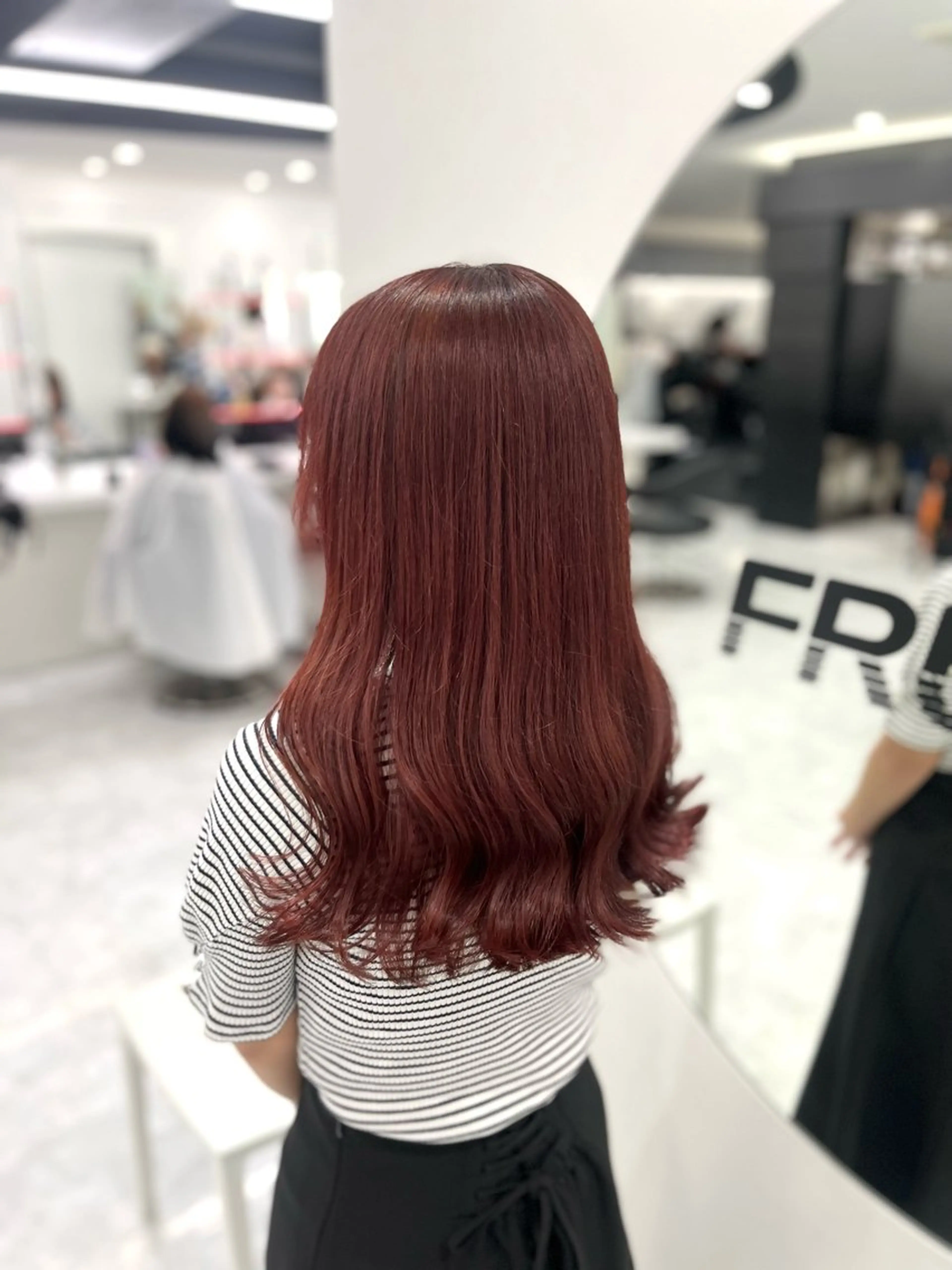 ロング ヘアカラー お洒落暖色 🍒AOI🍒のヘアスタイル