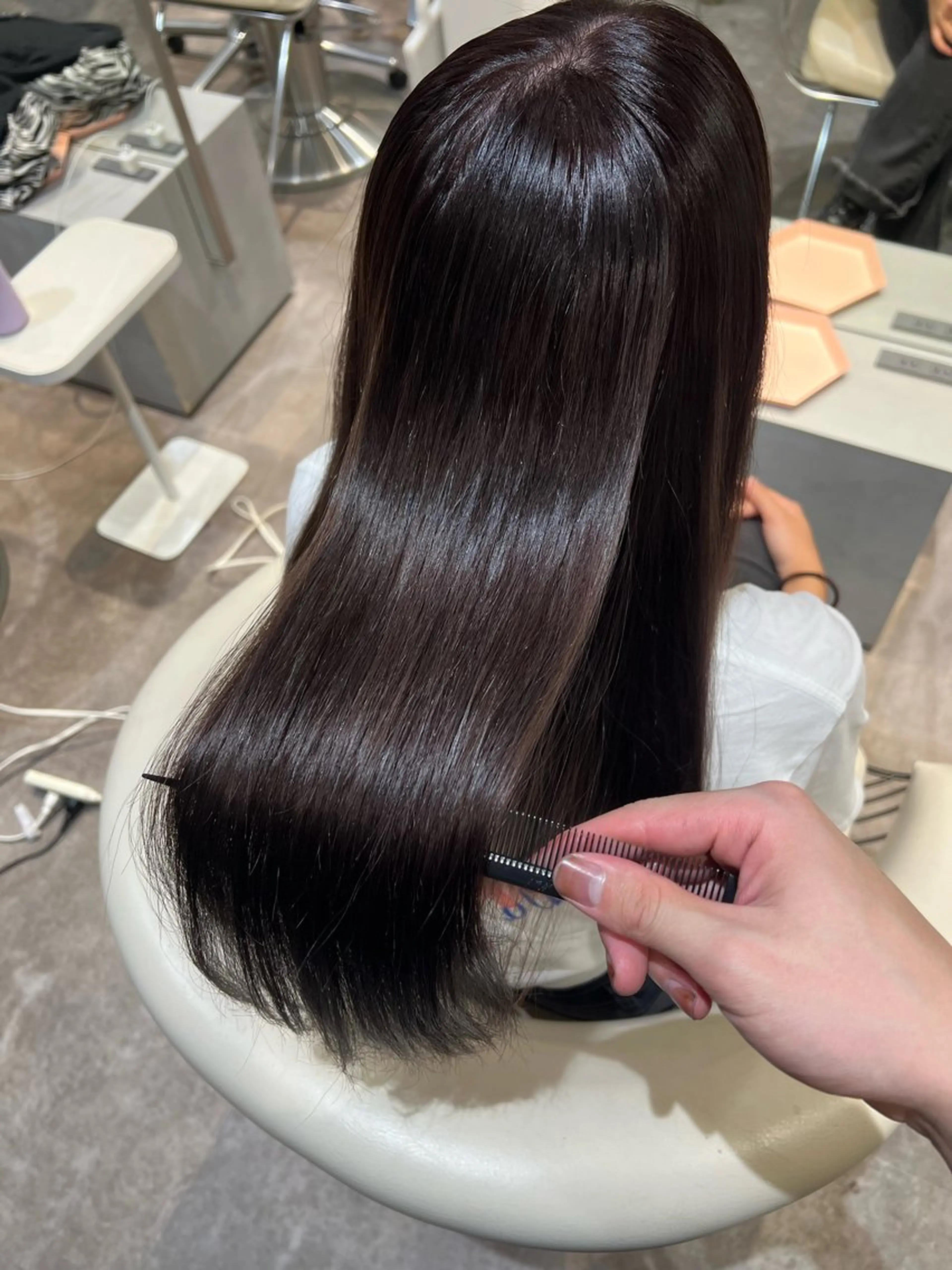 セミロング カラー カット ヘアカラー トリートメント 💎美髪カラー特化 💎TAISEIのヘアスタイル