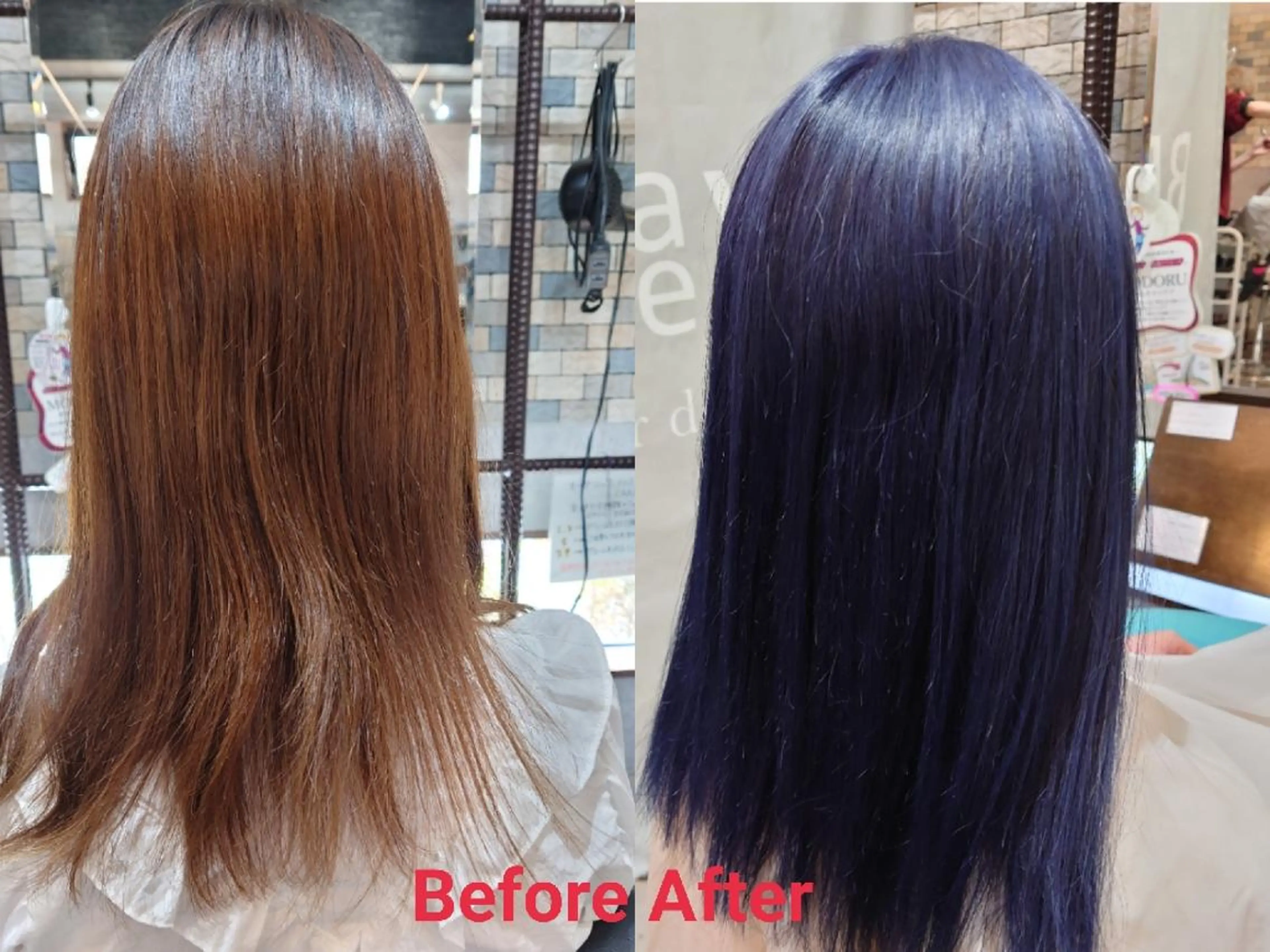 カラー ブルーカラー ネイビーカラー 浅野  勇貴のヘアスタイル