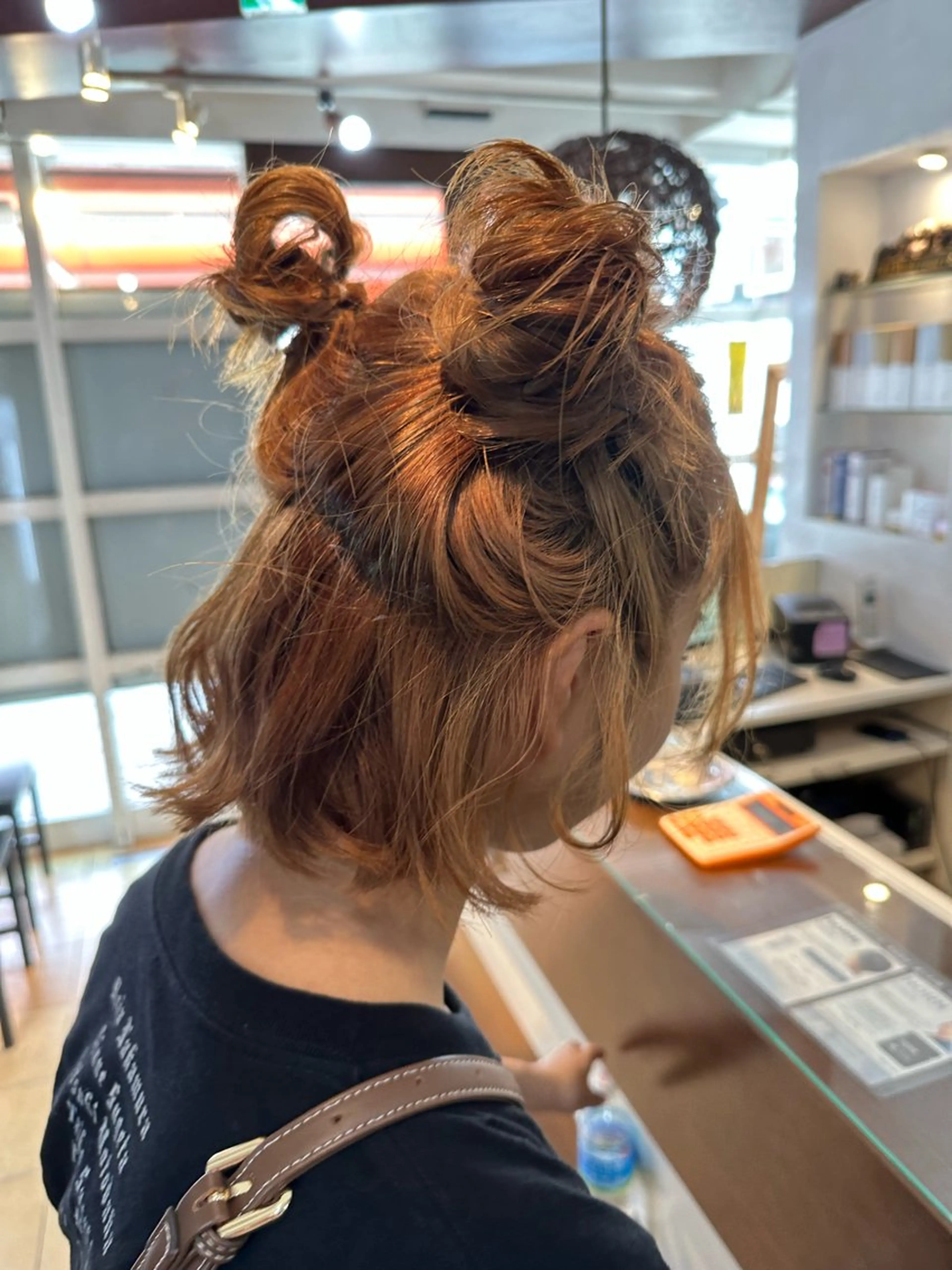 ショート ヘアアレンジ ヘアセット ひな ALBA🐰三鷹のヘアスタイル