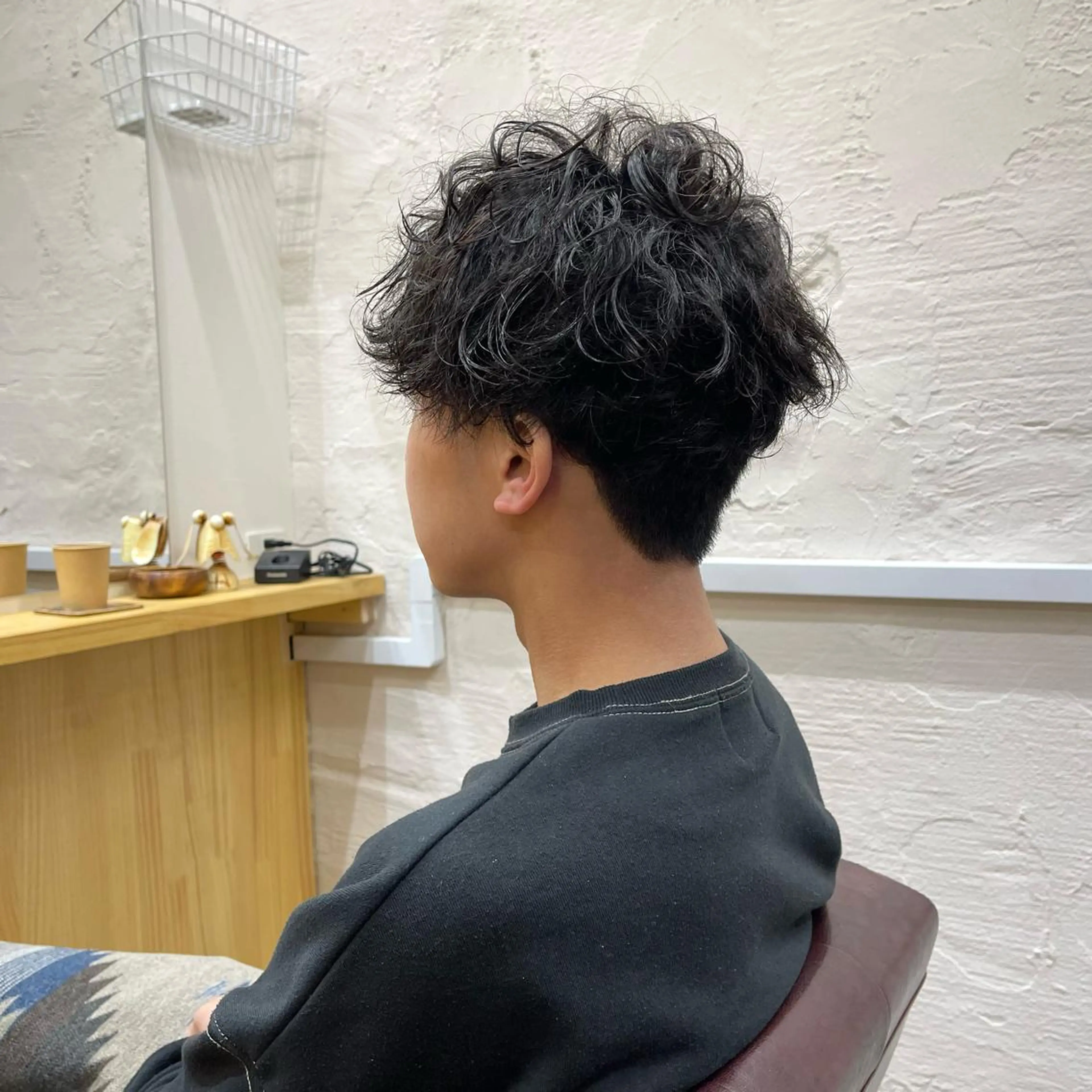 ショート パーマ カット パーマ EMANONシェアサロン吉祥寺東急裏店所属・黒崎 勝巳のヘアスタイル