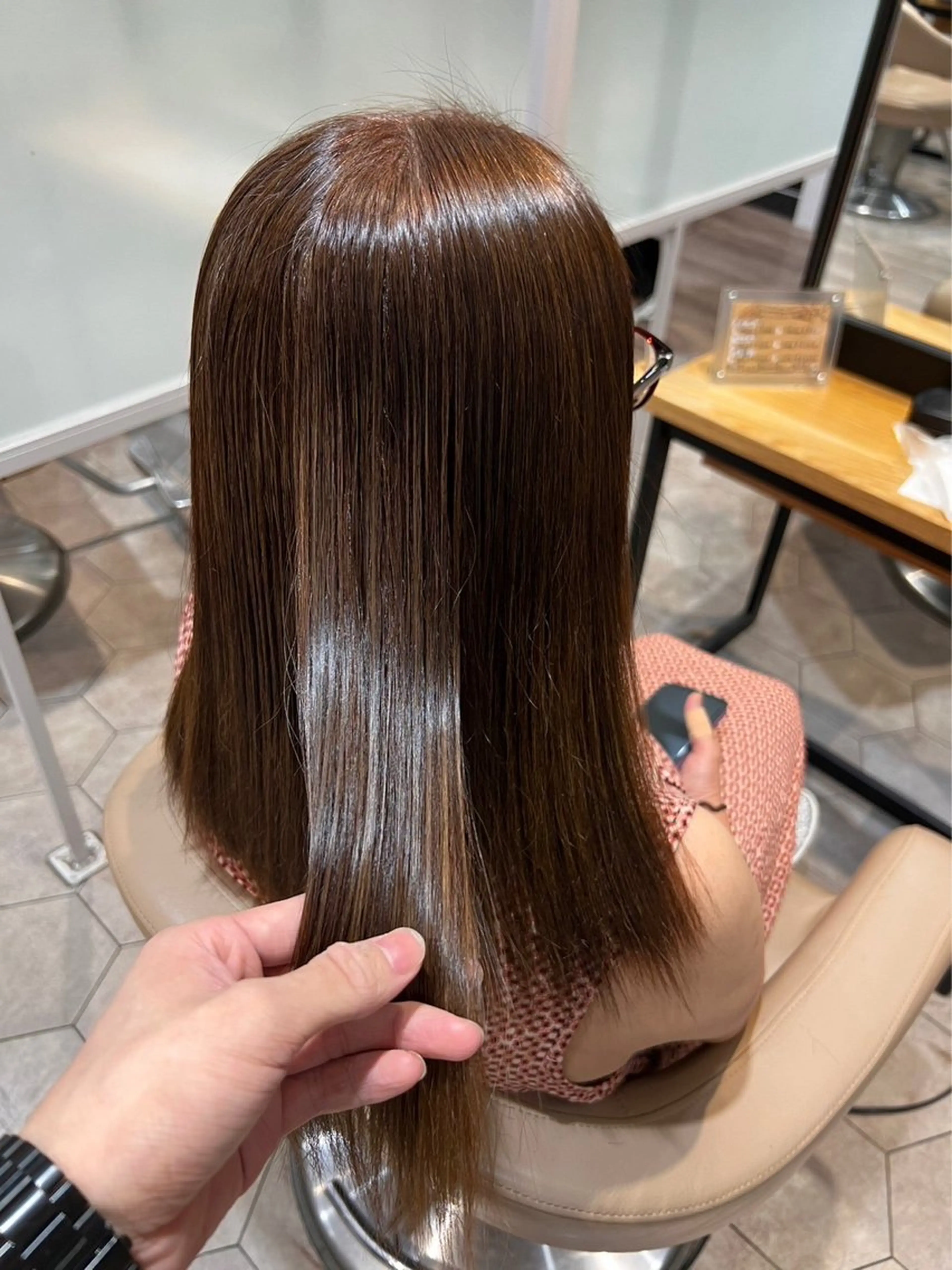 HAIR＆MAKE EARTH元住吉所属・髪質改善 特化掛川大輝のヘアスタイル