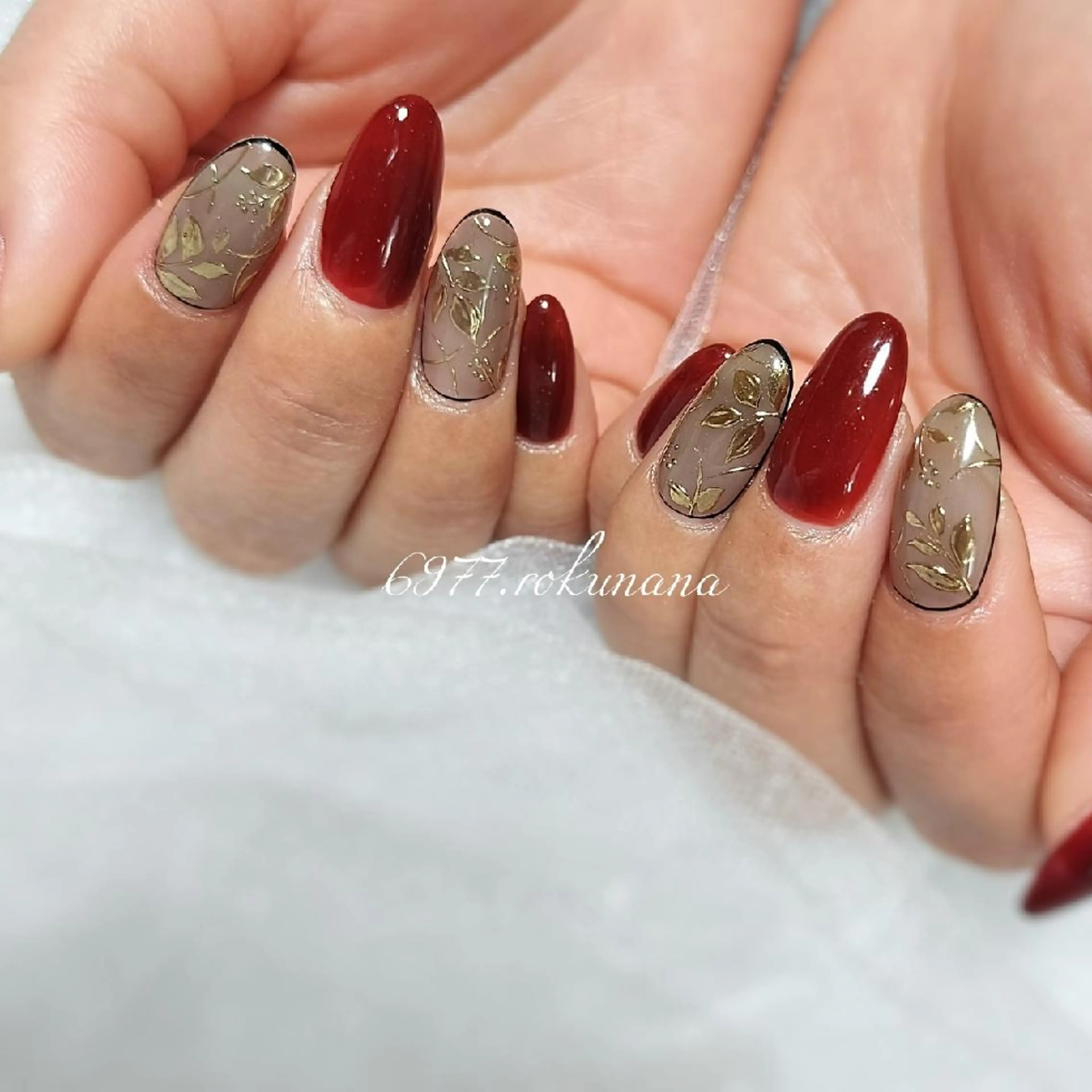 ネイル ハンドネイル rokunana 佐野のネイルデザイン