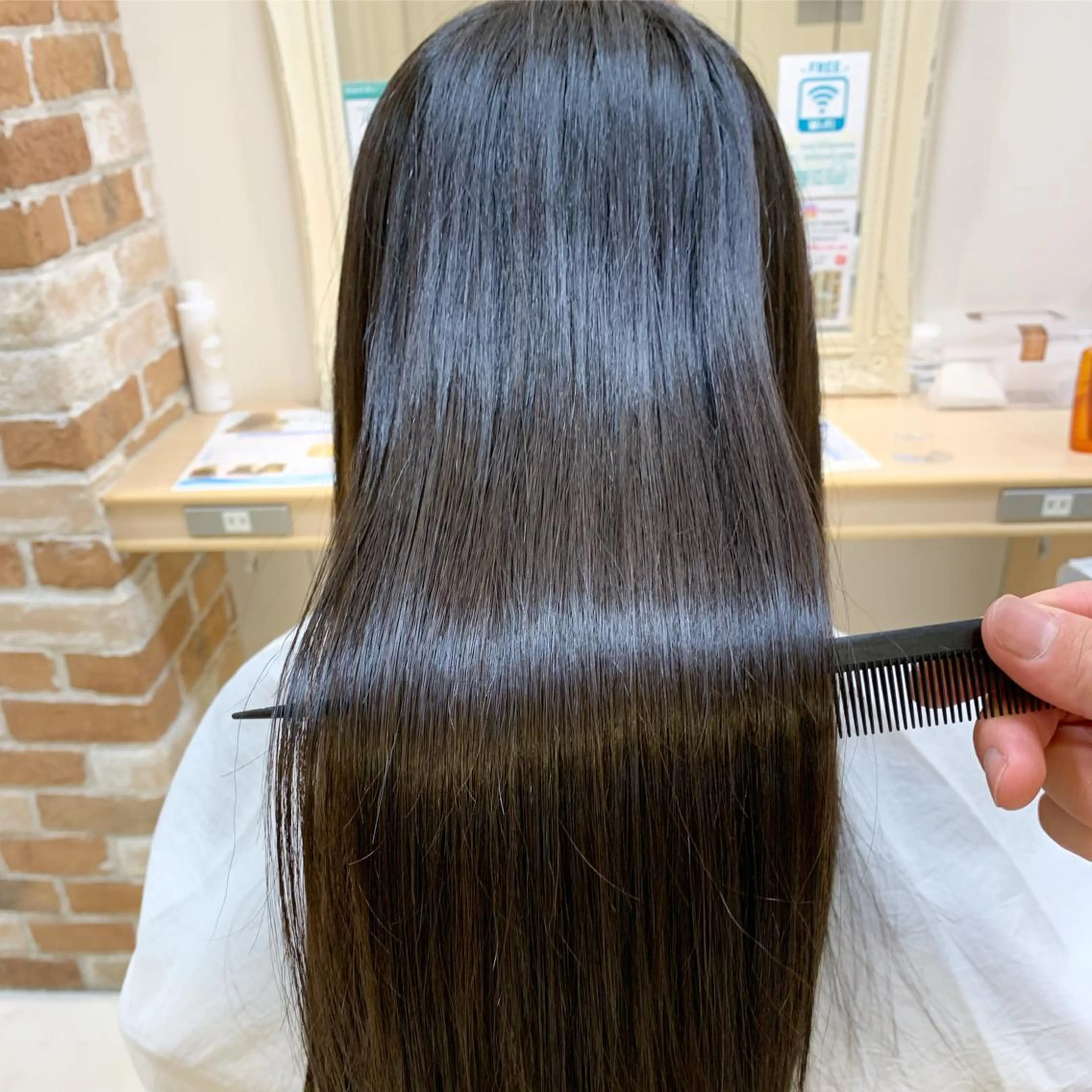 ロング パーマ ヘアアレンジ 縮毛矯正 トリートメント 店長 大方康暉のヘアスタイル