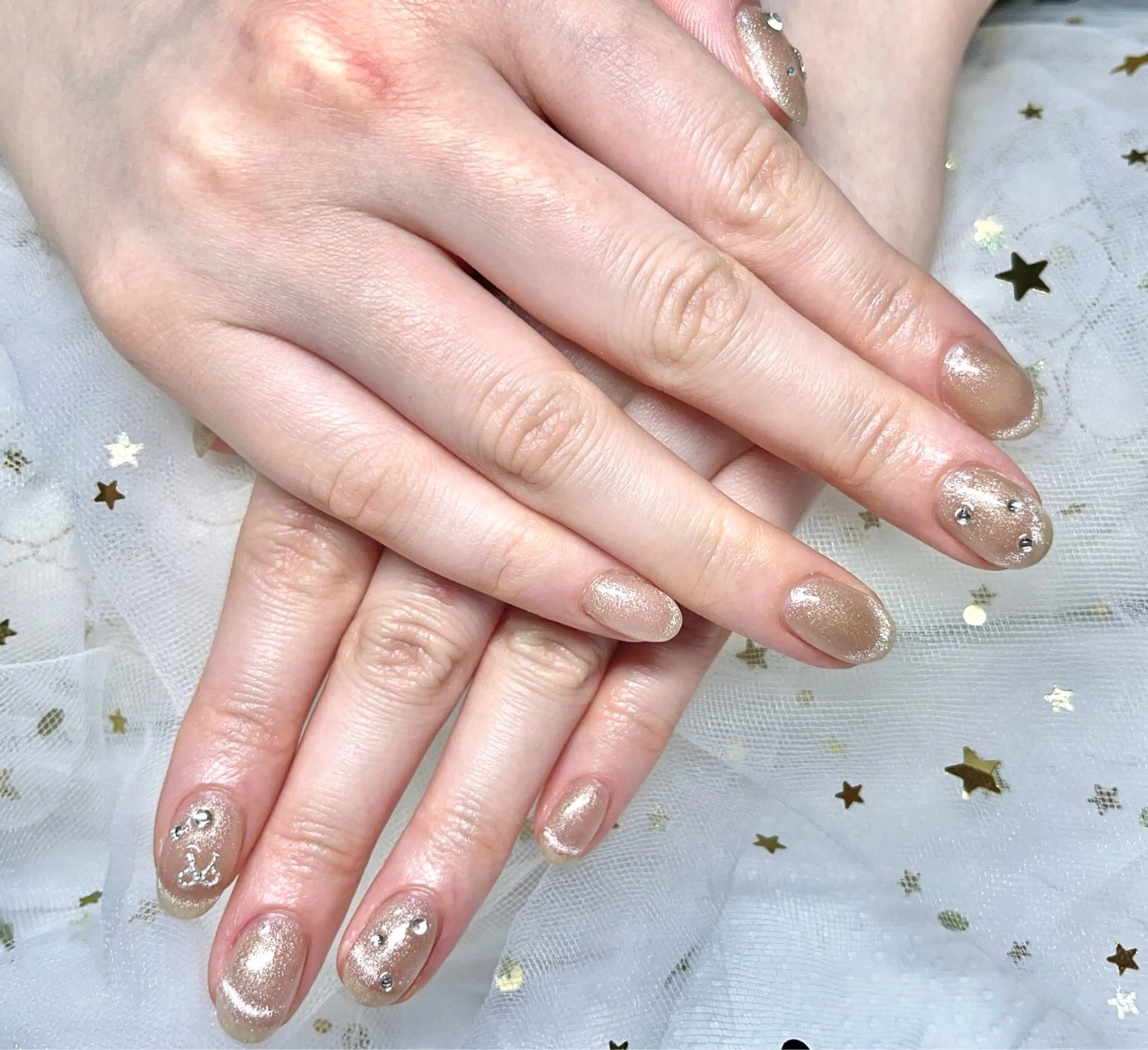 ネイル シンプルネイル 伊野 麗のネイルデザイン