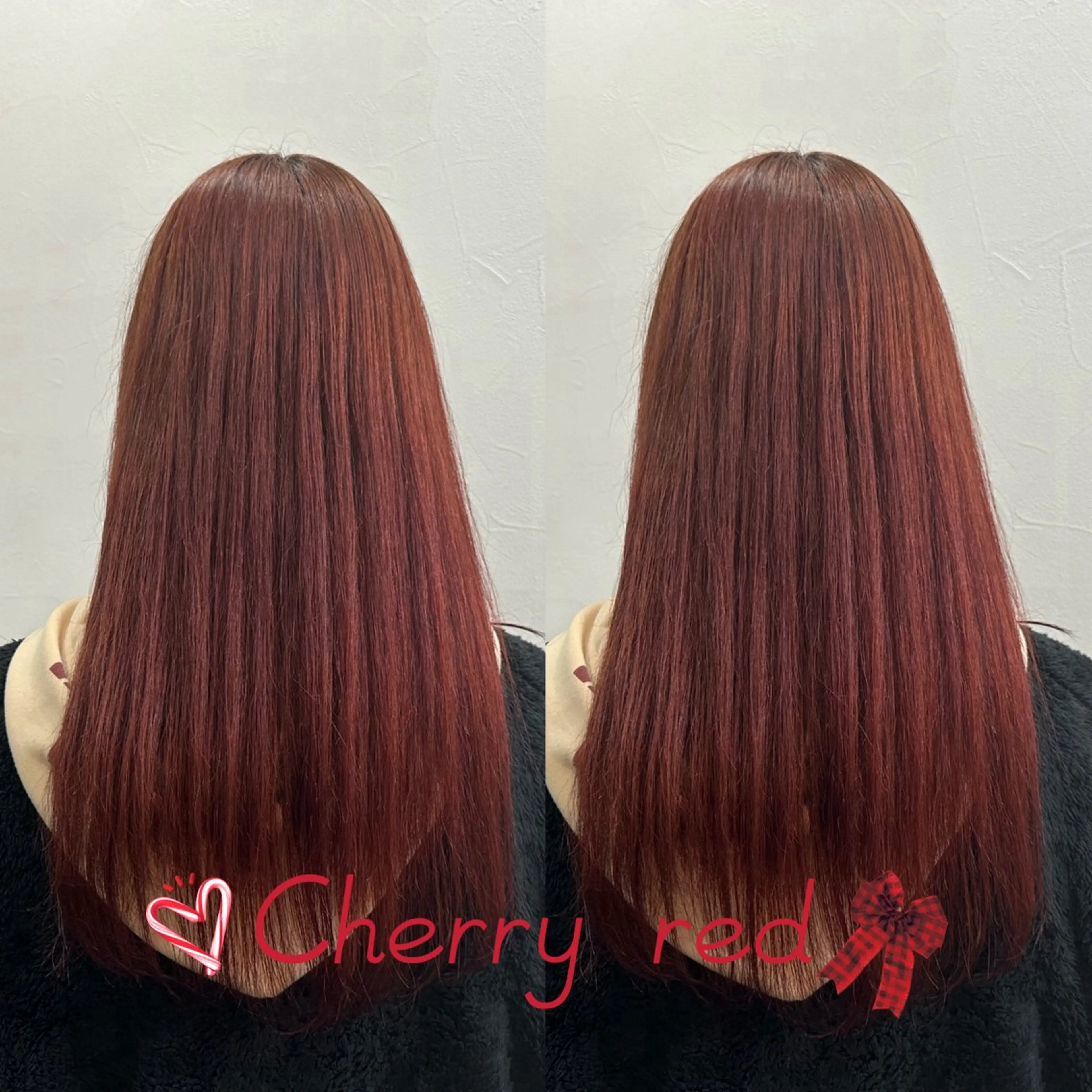 ロング ヘアカラー トリートメント lovis ゆうあのヘアスタイル