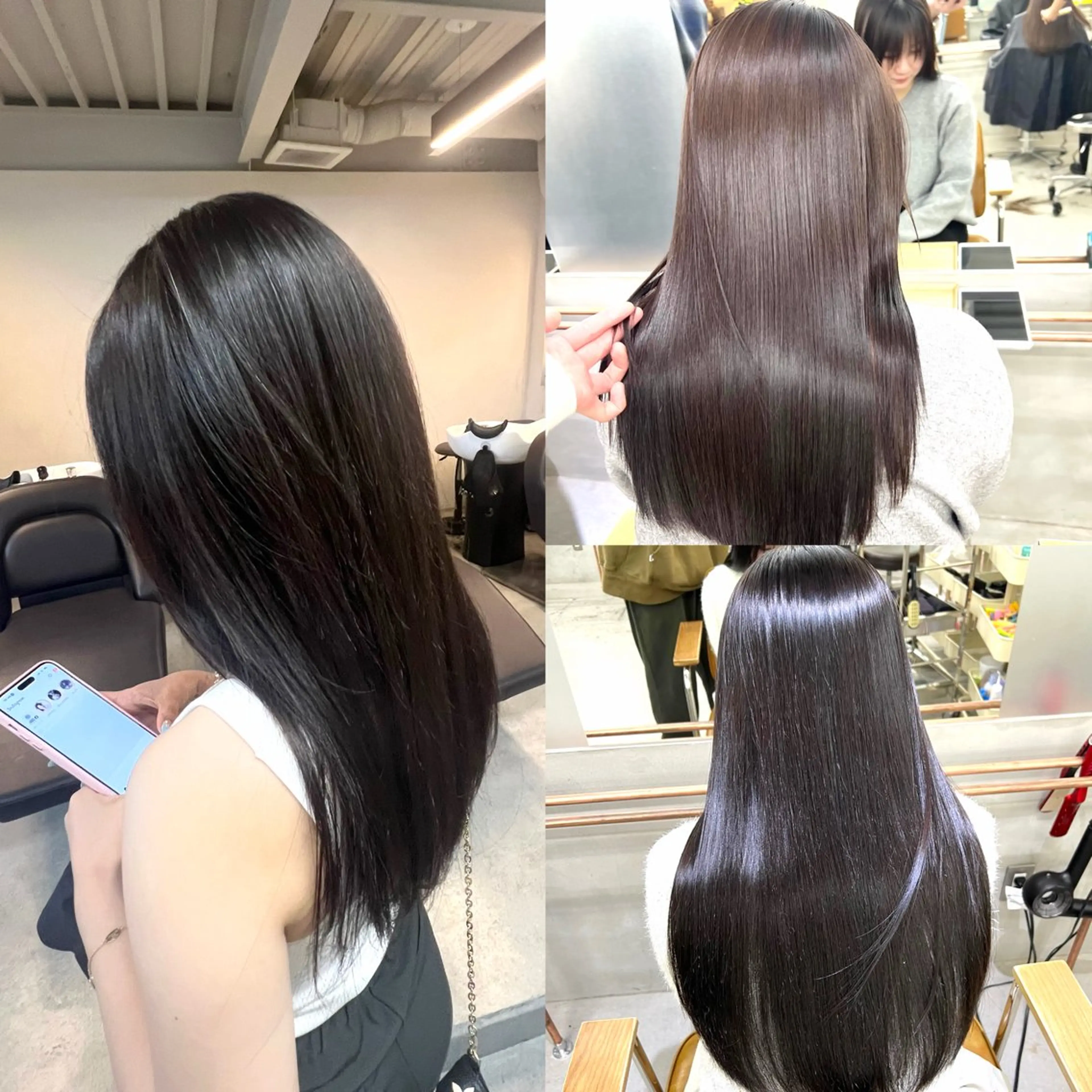 セミロング カラー ヘアアレンジ 【YUTO】確実に 髪を綺麗にするプロ。のヘアスタイル