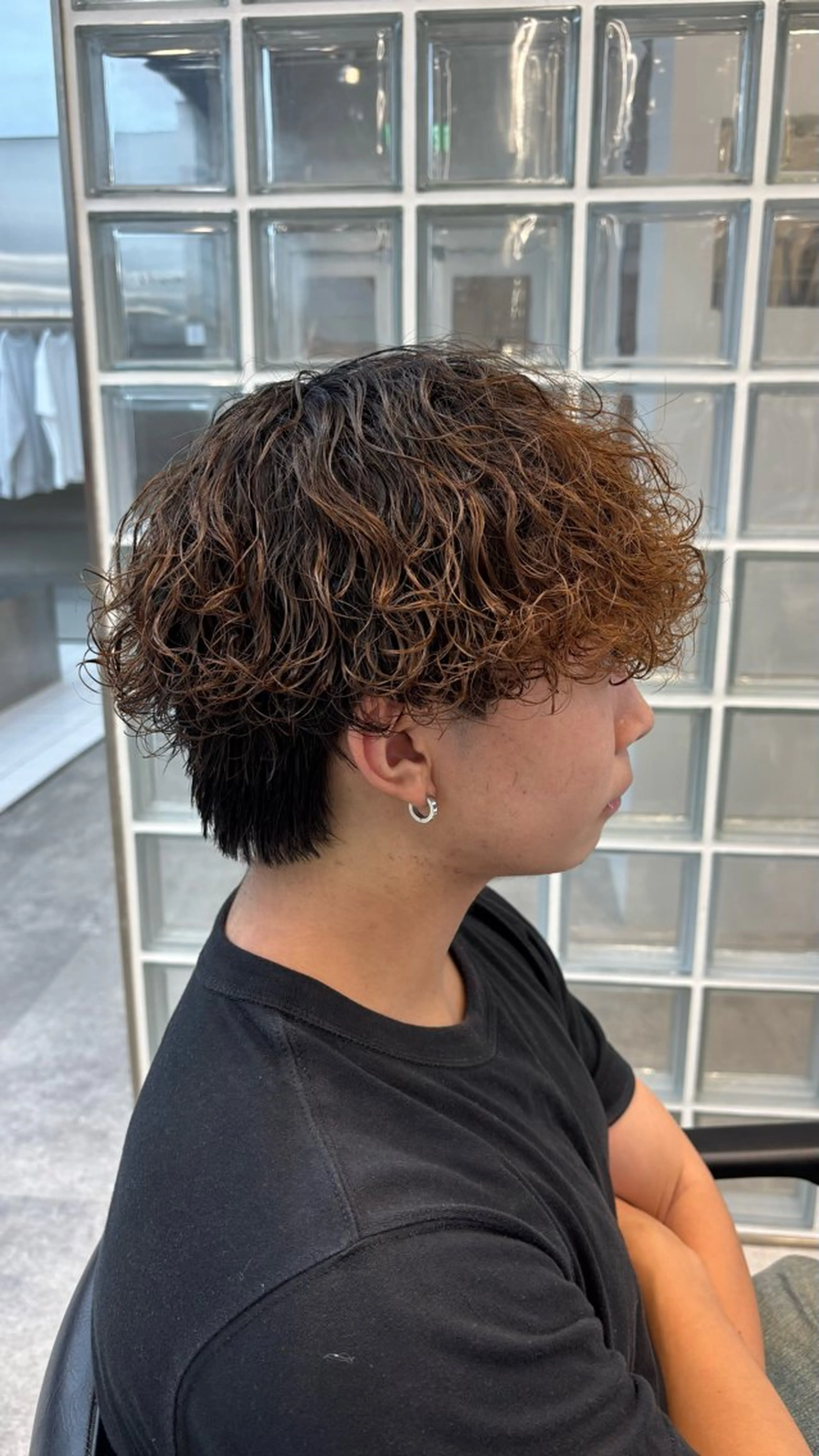 パーマ メンズ メンズパーマ カット パーマ 高橋 晴のヘアスタイル