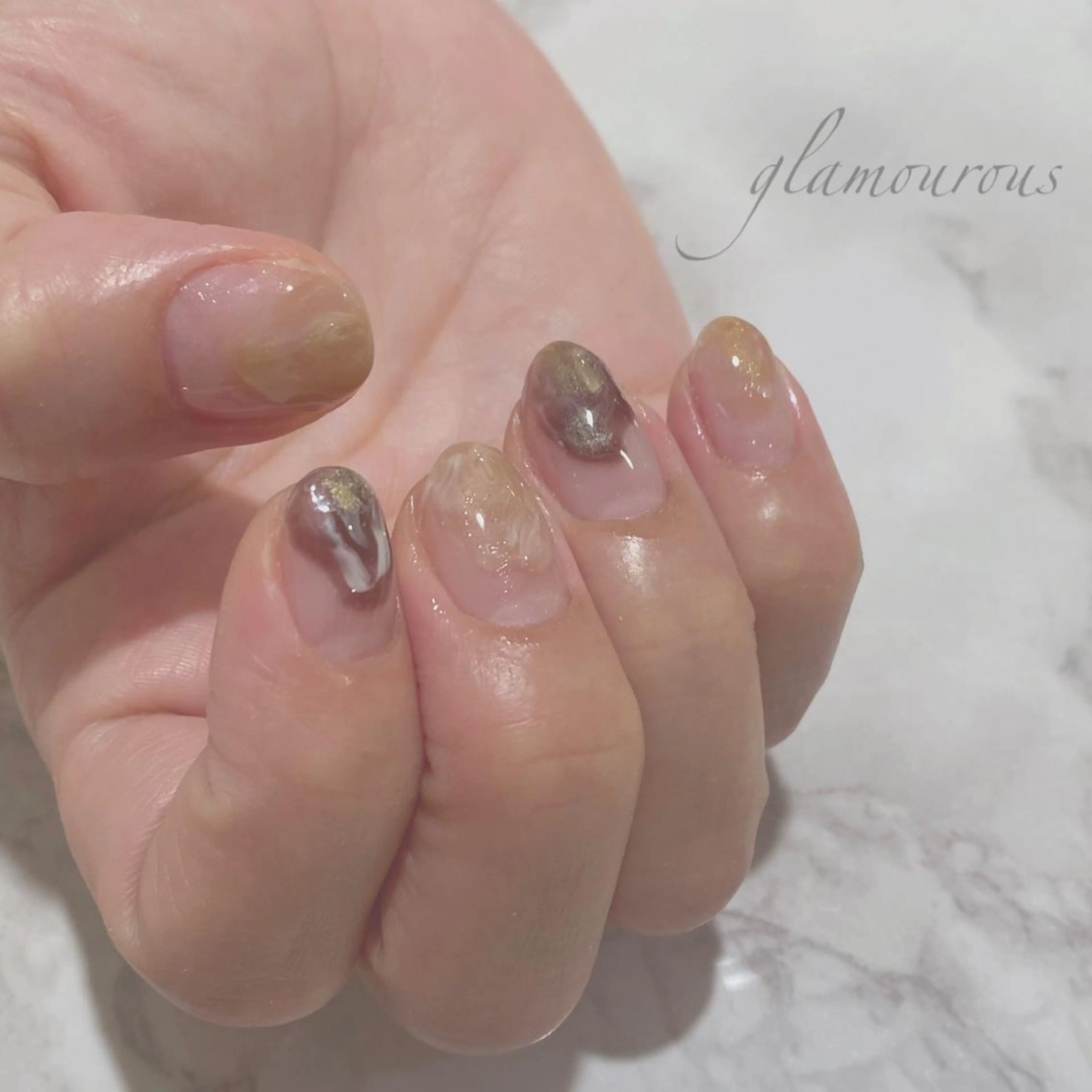 ネイル mia.⌇@nail ist_miaのネイルデザイン