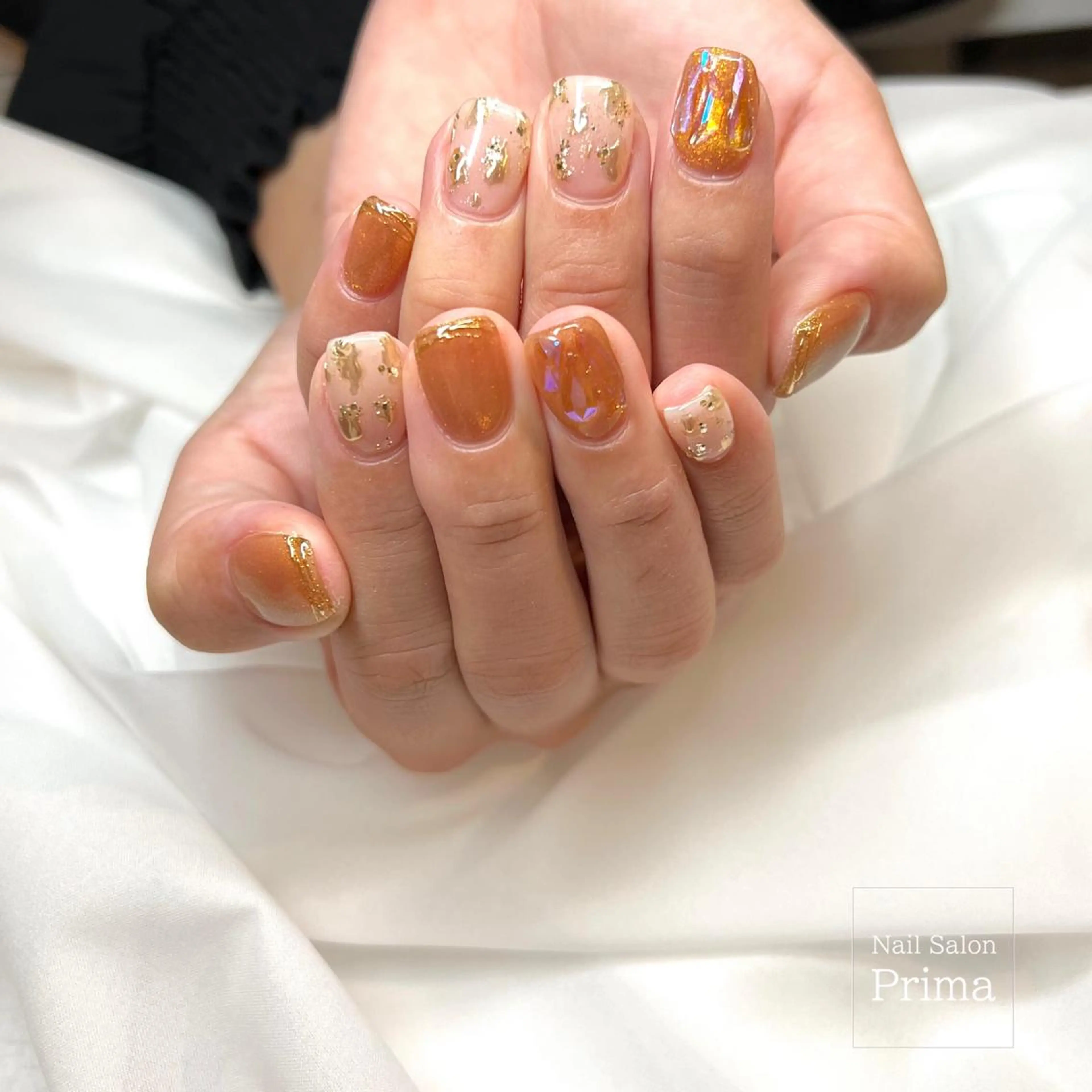 ミディアム ネイル ハンドネイル Nail Salon Prima所属・SalonPrima 宇佐美【産休中】のネイルデザイン