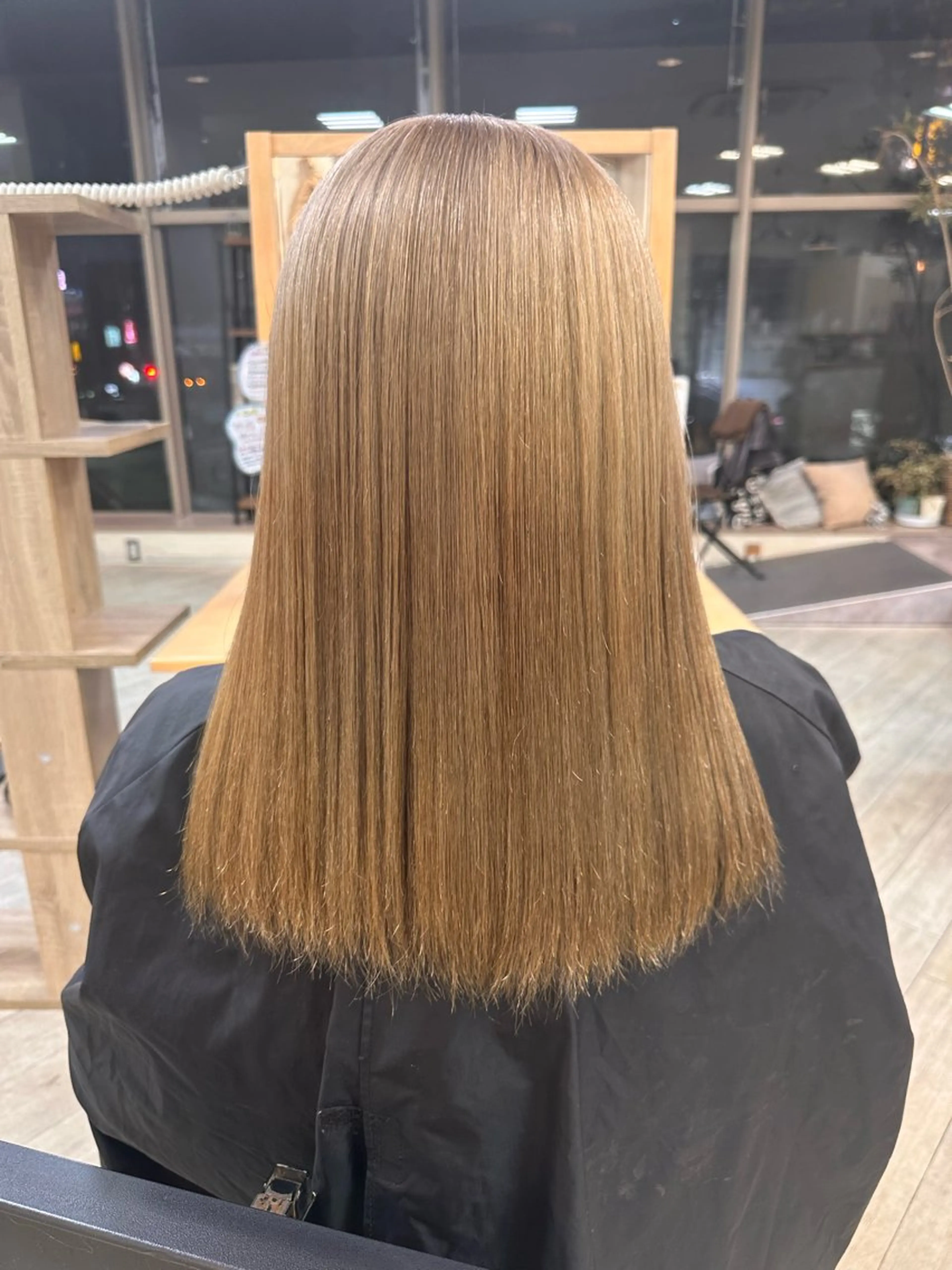 ロング カラー バレイヤージュ ベージュカラー ブリーチ ケアブリーチ ハイトーンカラー 髪質改善/レイヤー/ 艶髪🎀ayaneのヘアスタイル