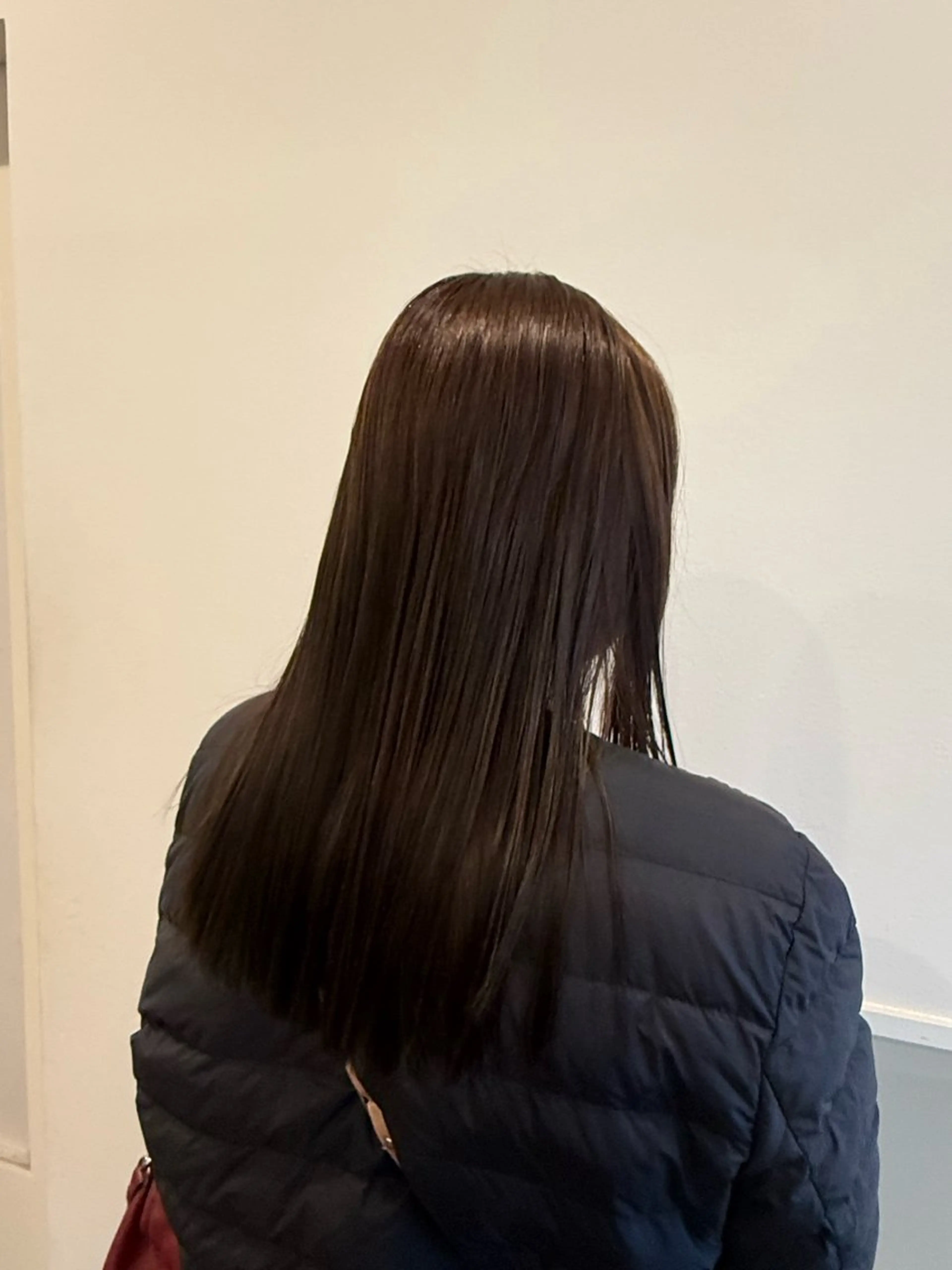 ロング カラー ブラウンカラー ヘアカラー いしはま ななかのヘアスタイル