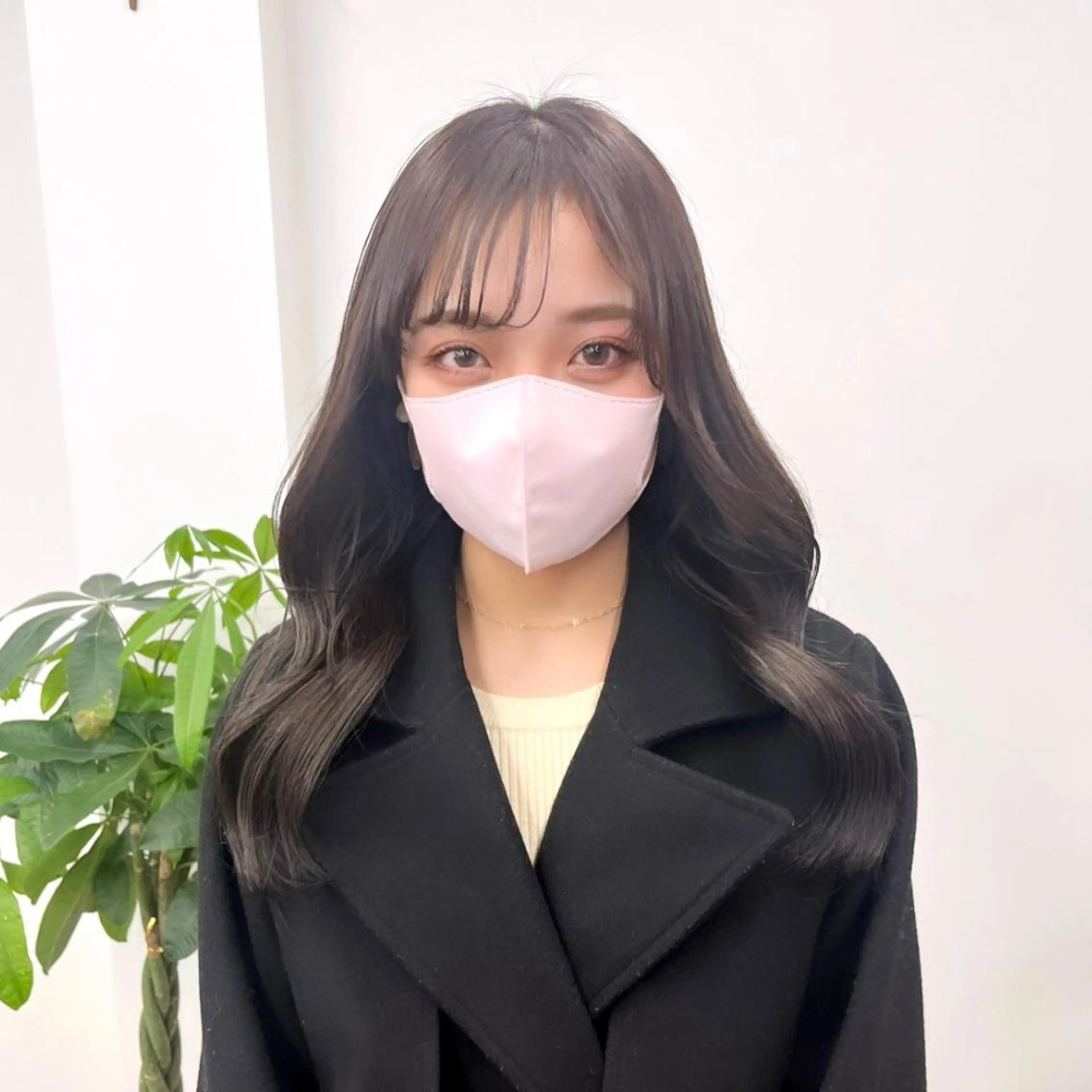 セミロング 入学式 卒業式のヘアスタイル 似合わせカット 小顔カット HIROKO / 透明感暖色カラー🎀のヘアスタイル