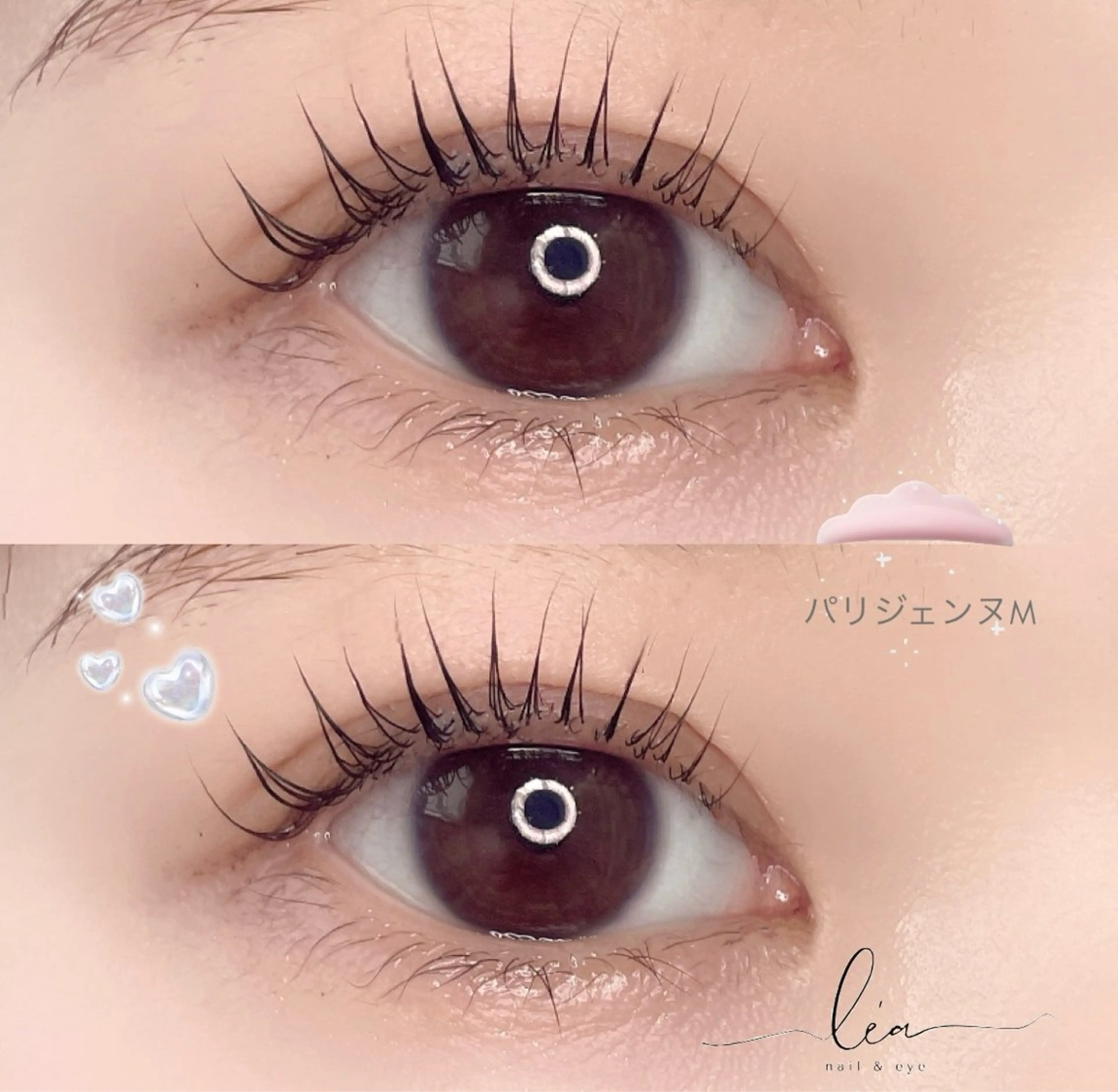 マツエク・マツパ パリジェンヌラッシュリフト マツエク le'a - nail & eye -所属・le'a nail&eyeのマツエク・マツパデザイン
