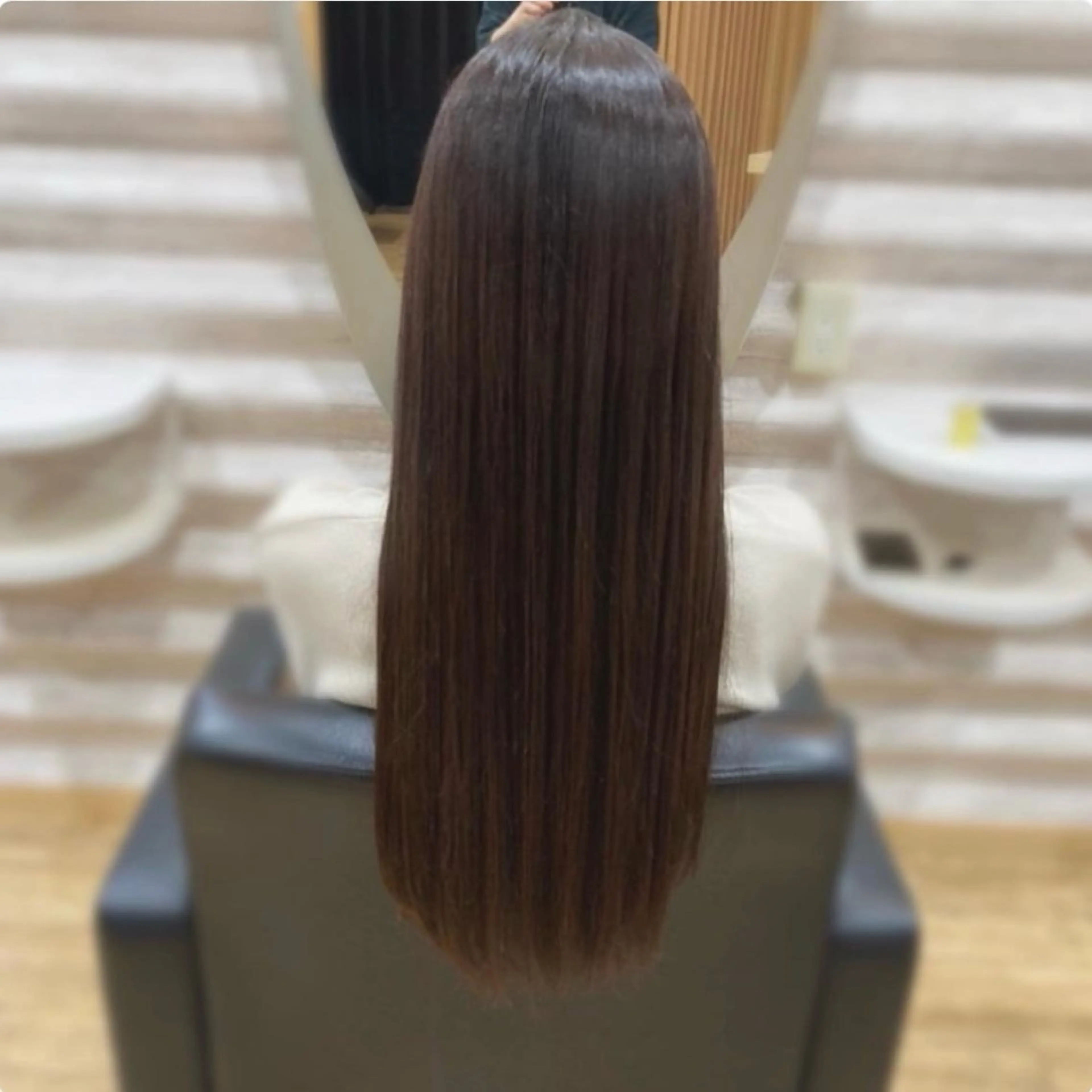 ロング カラー 髪質改善 トリートメント 艶の専門店/髪質改善 ×酸熱カラー/KONのヘアスタイル