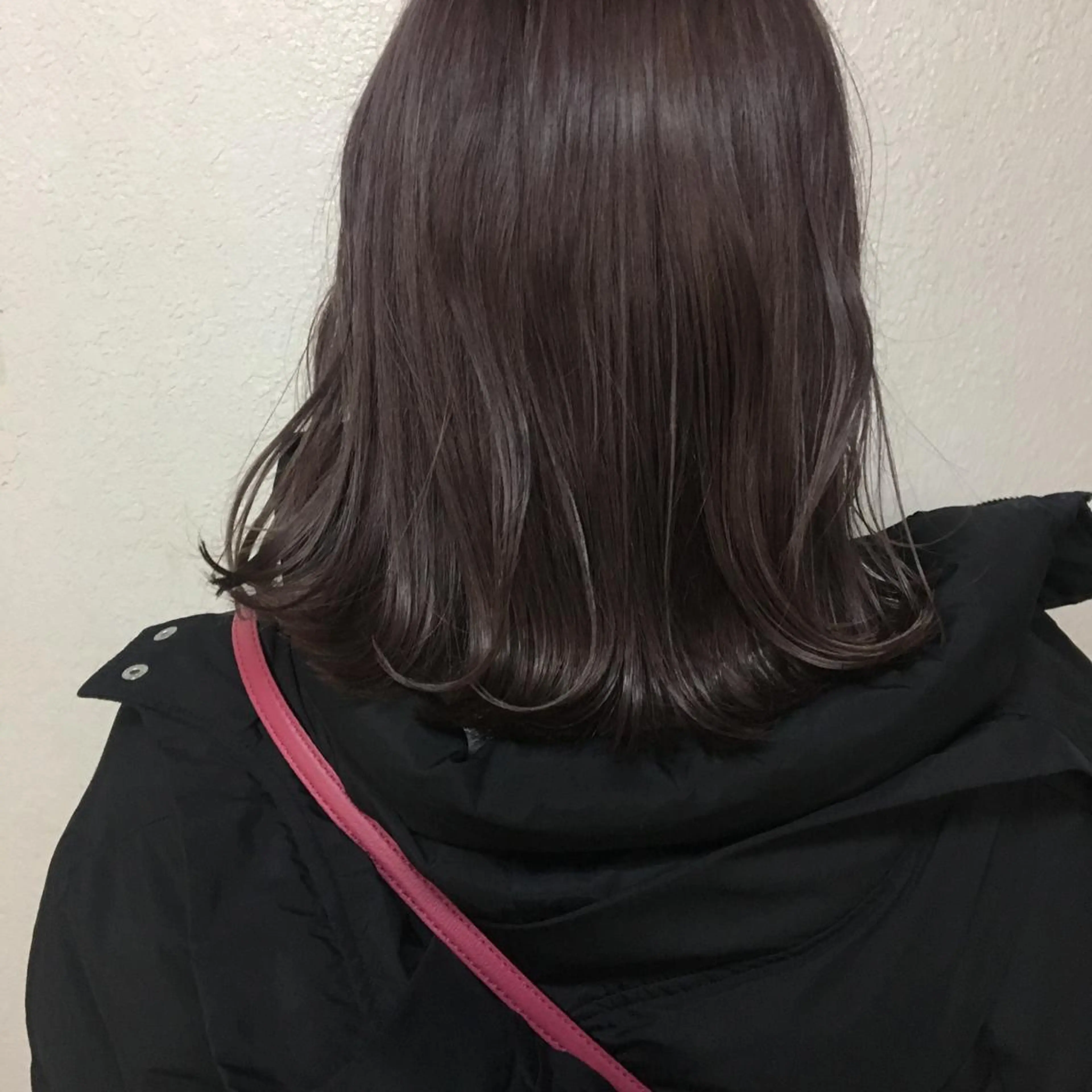 ミディアム カラー ラベンダーカラー ラベンダーグレー ヘアカラー emme MIHO♡のヘアスタイル
