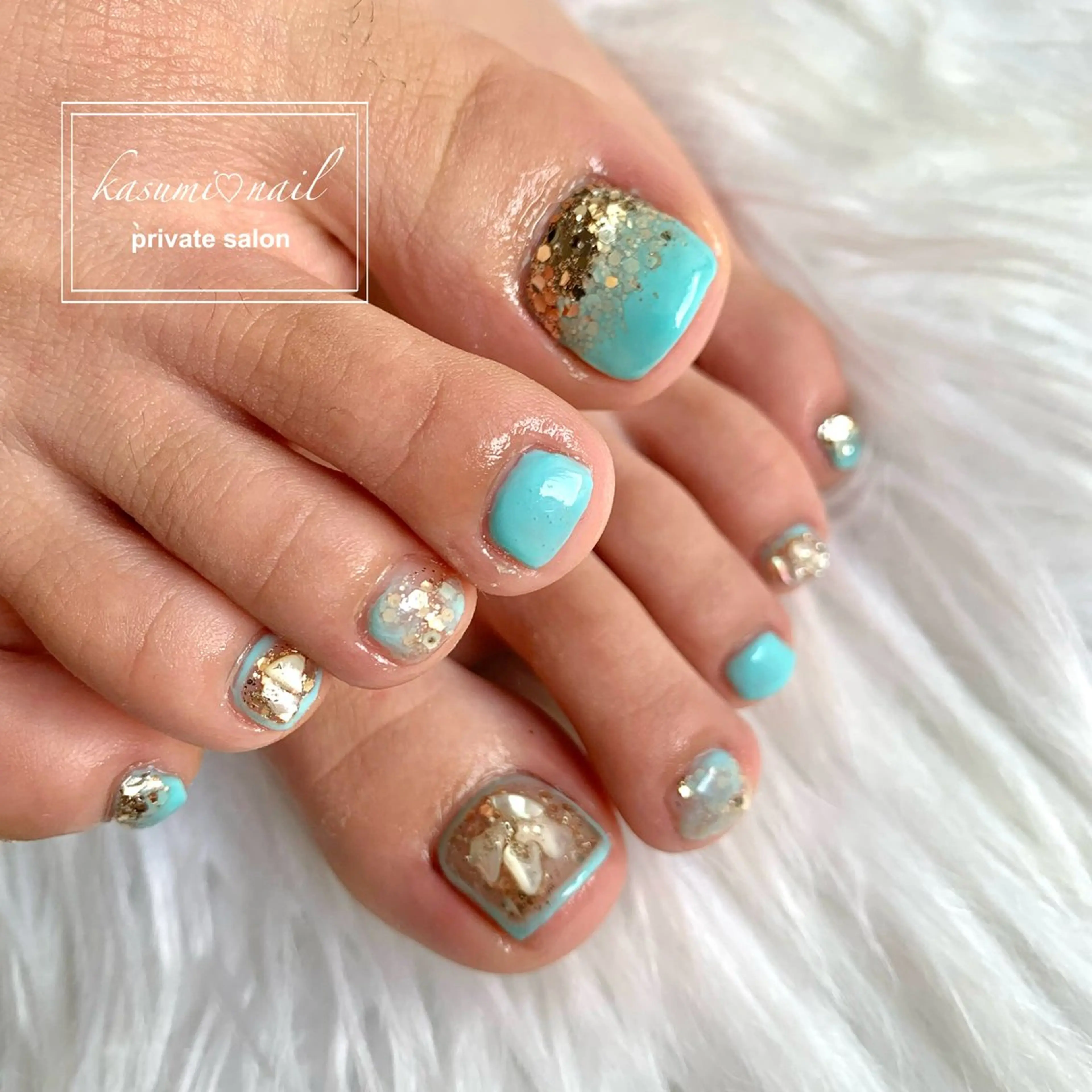 ネイル 大理石ネイル(マーブル) ニュアンスネイル KASUMI♡ Nailのネイルデザイン