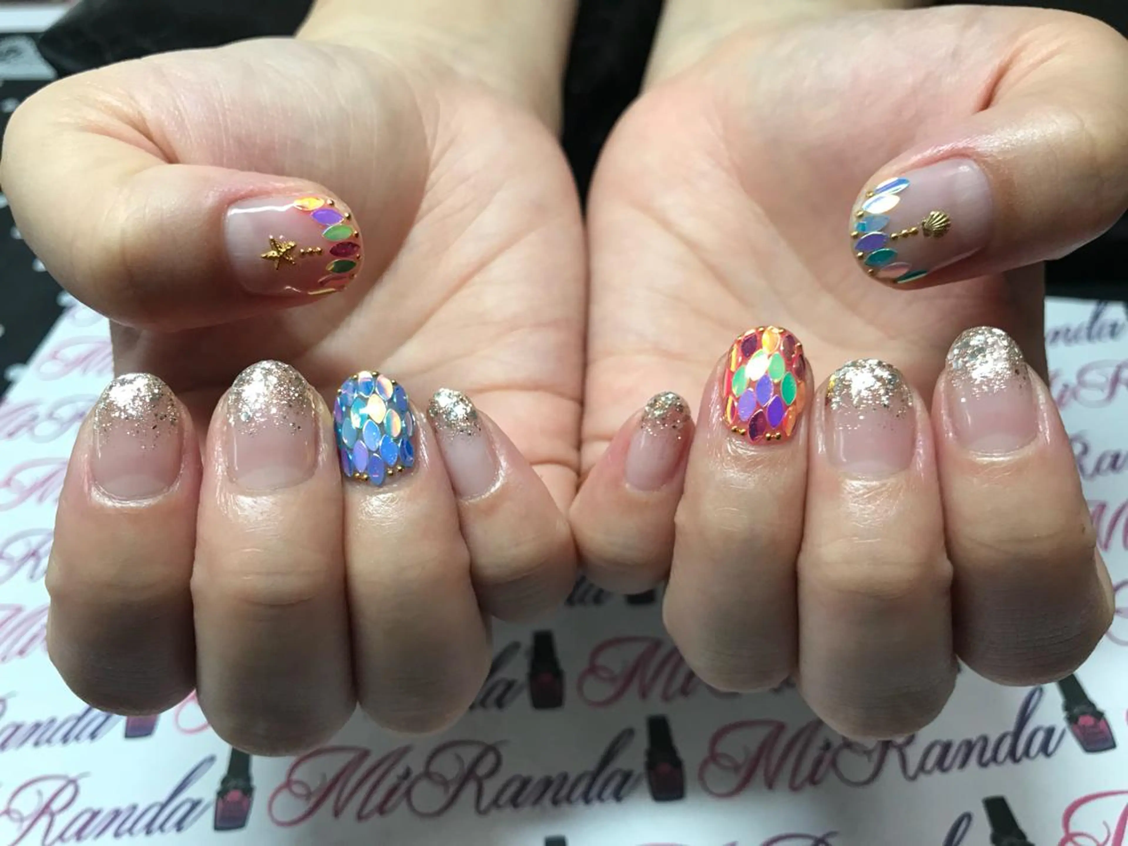 ネイル MiRanda Nail所属・MiRanda 保坂 舞のネイルデザイン