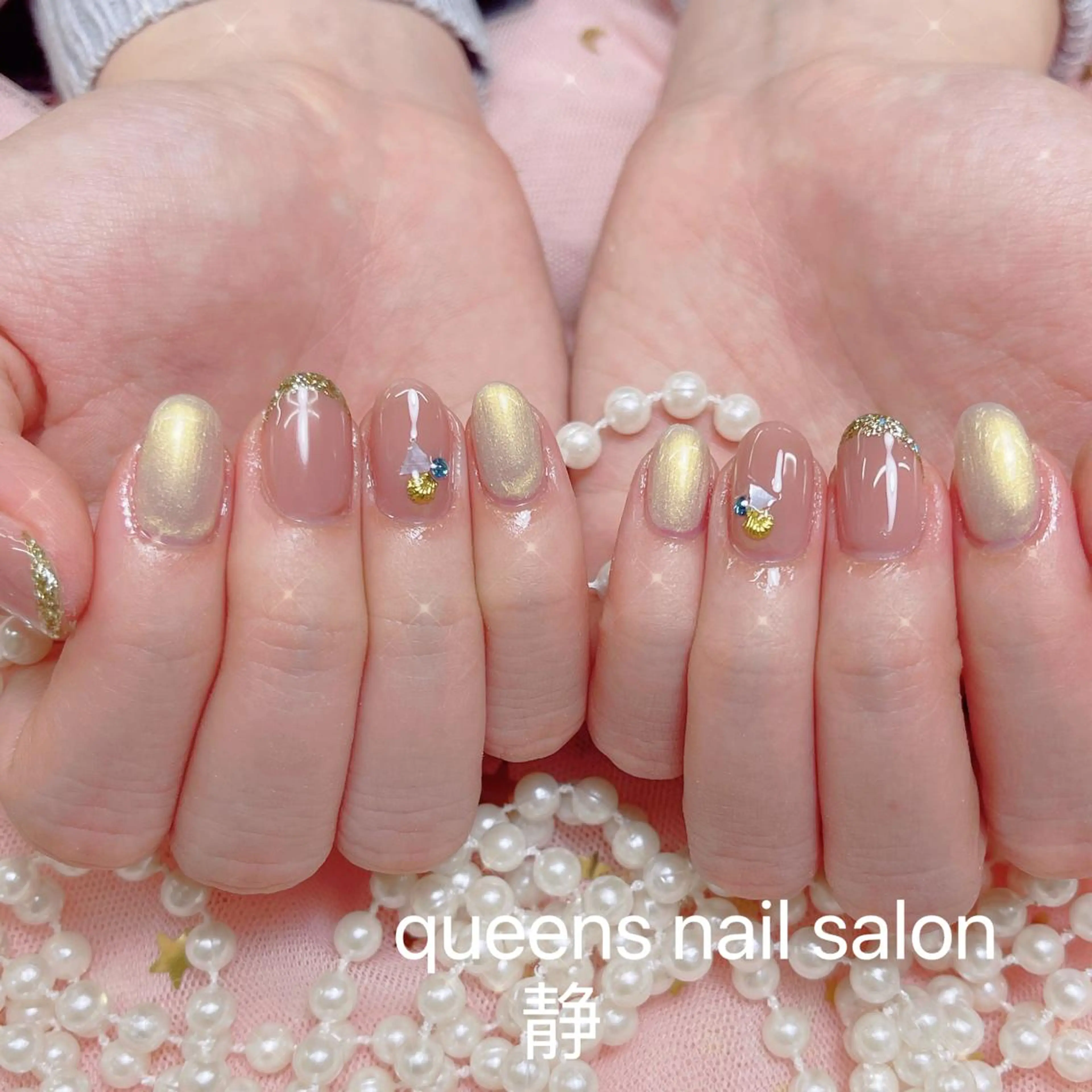 ネイル Mina🧸 韓国風ネイル🎀のネイルデザイン