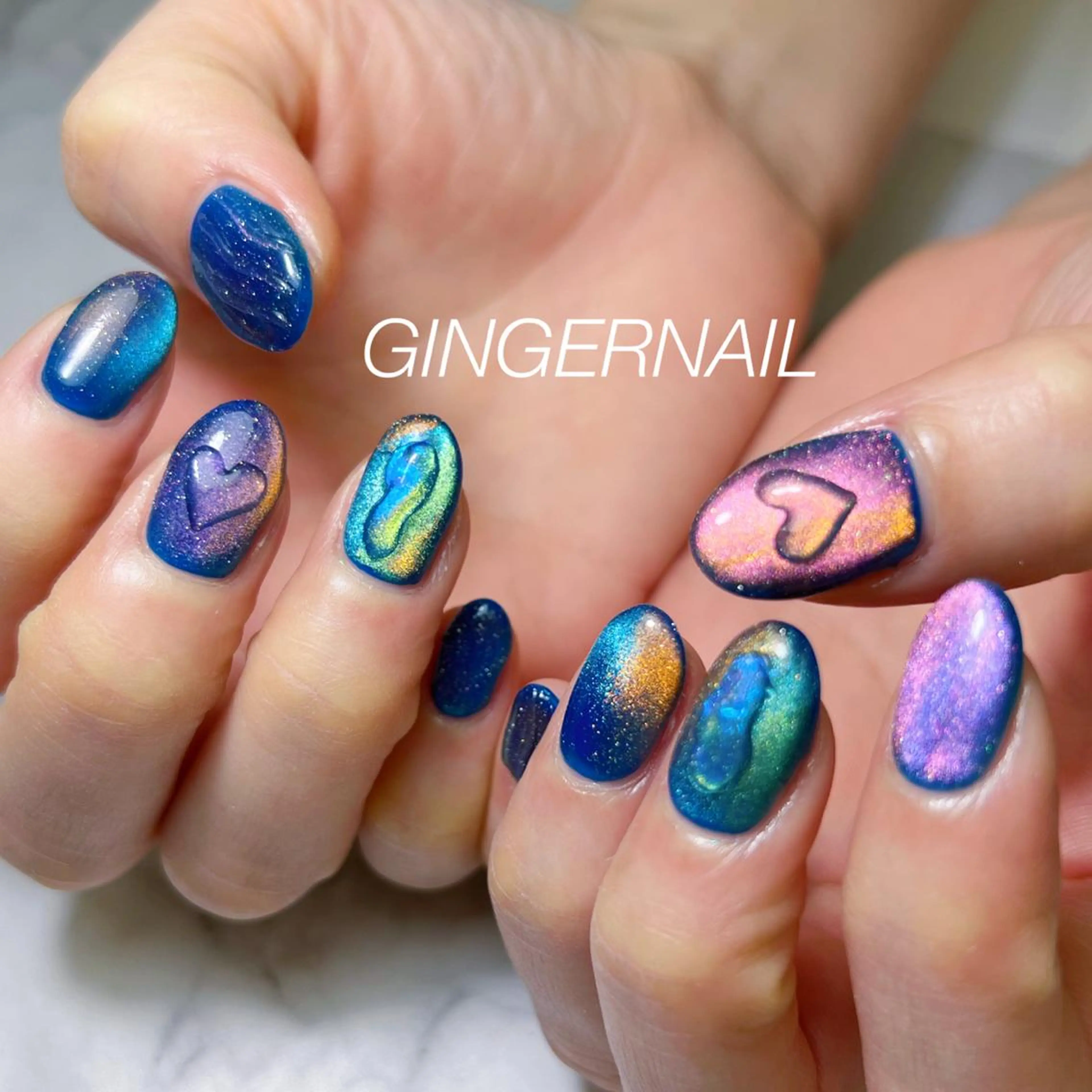 ネイル ハンドネイル ハンドケア GINGER NAIL所属・代々木 GINGERNAILのネイルデザイン