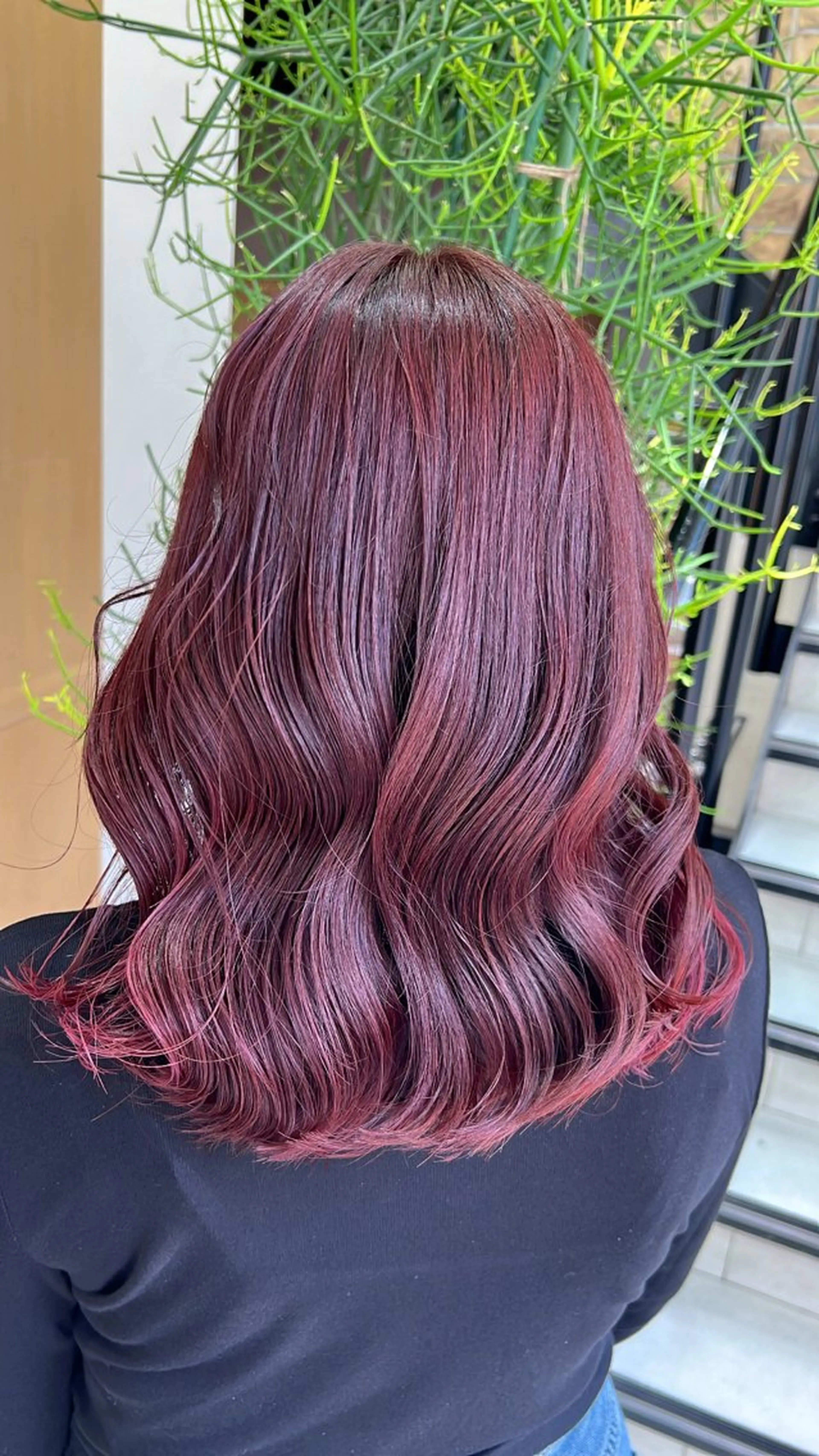 セミロング カラー ヘアカラー トリートメント ヘッドスパ ヘアセット 🫧カット/パーマ /ネイル/かりん🫧のヘアスタイル