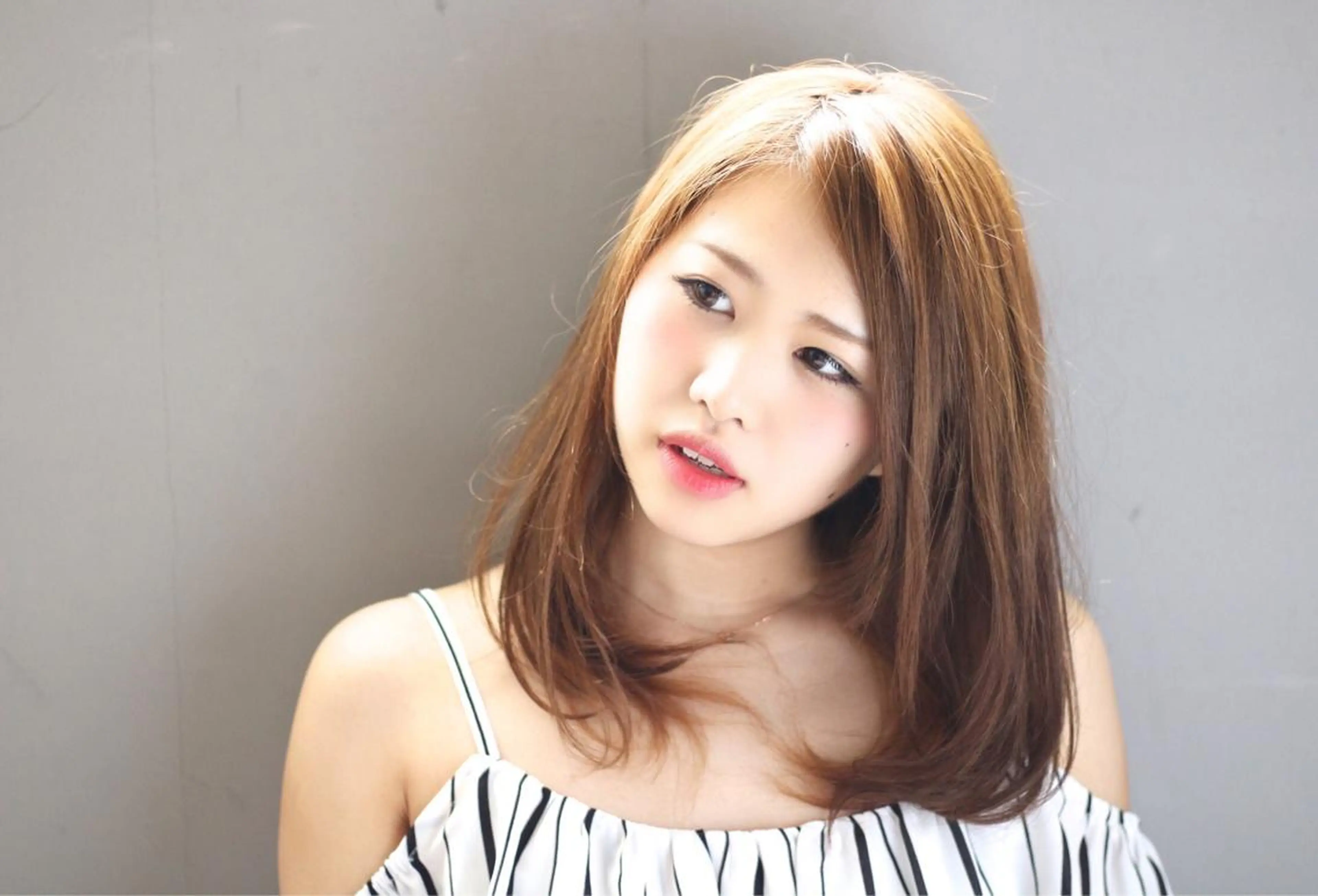 ミディアム Hair  Design Lima所属・中村 海のヘアスタイル