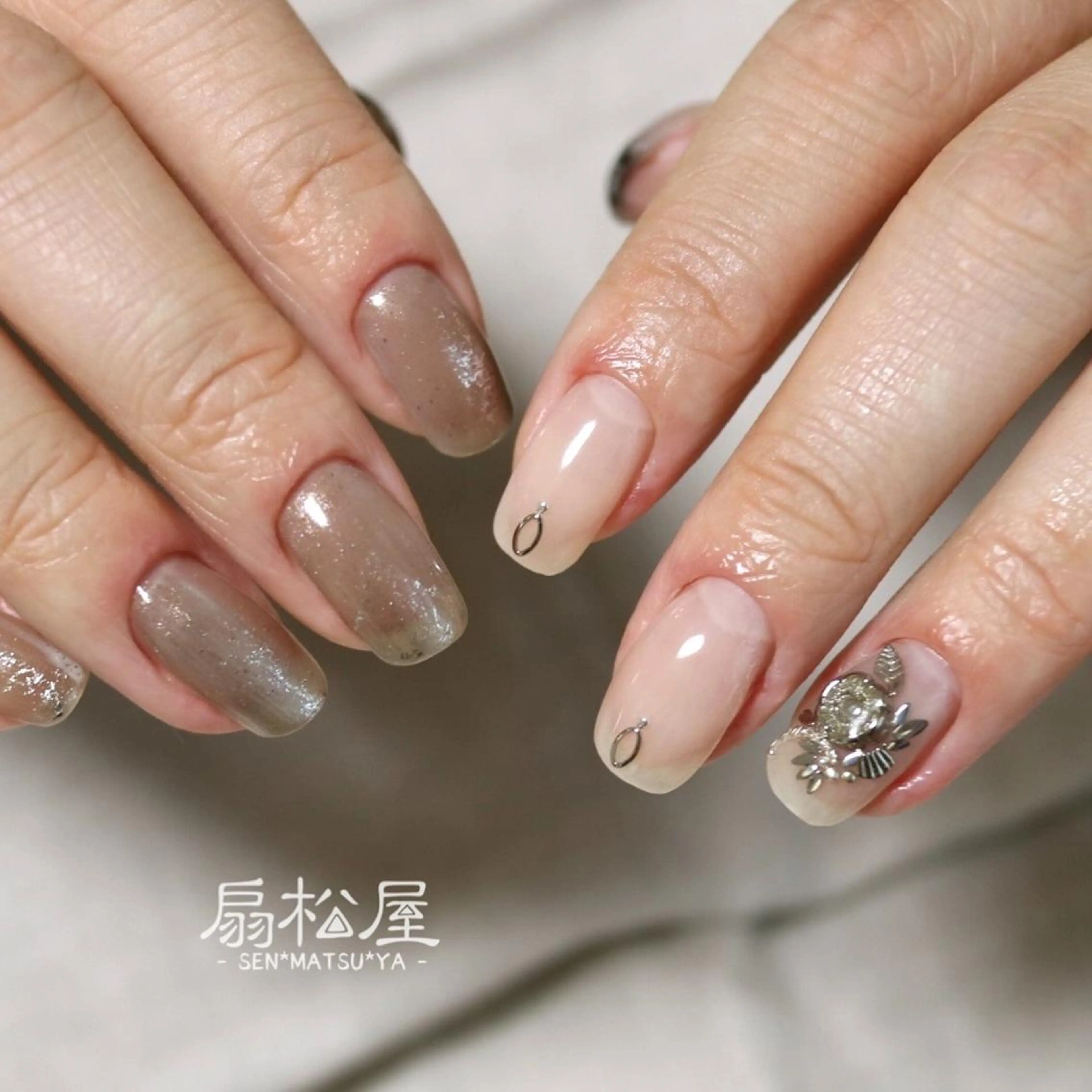 ネイル 扇松屋 marie.nのネイルデザイン