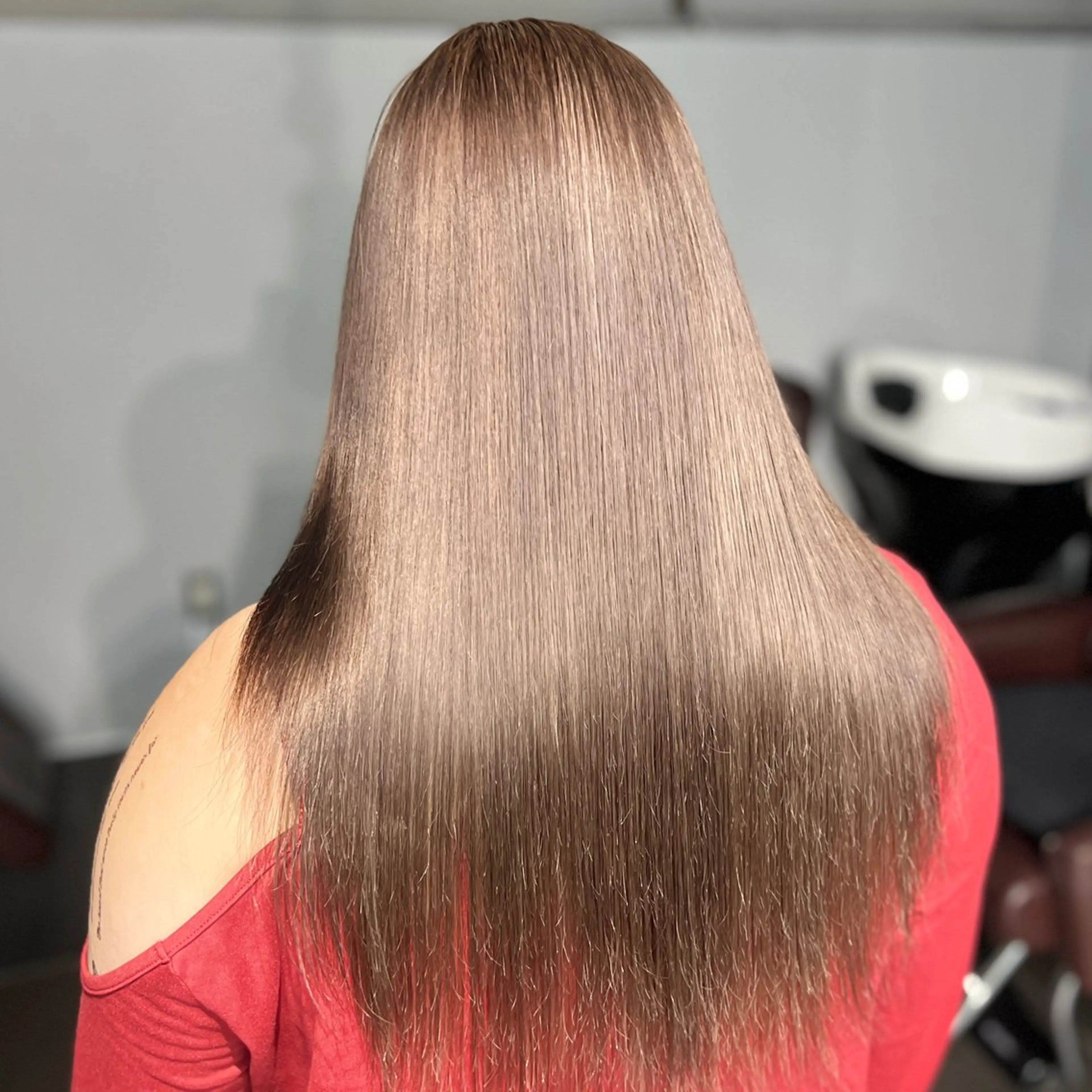 ロング カラー vain　渋谷【ヴェイン シブヤ】所属・Rio / 縮毛矯正🍒のヘアスタイル