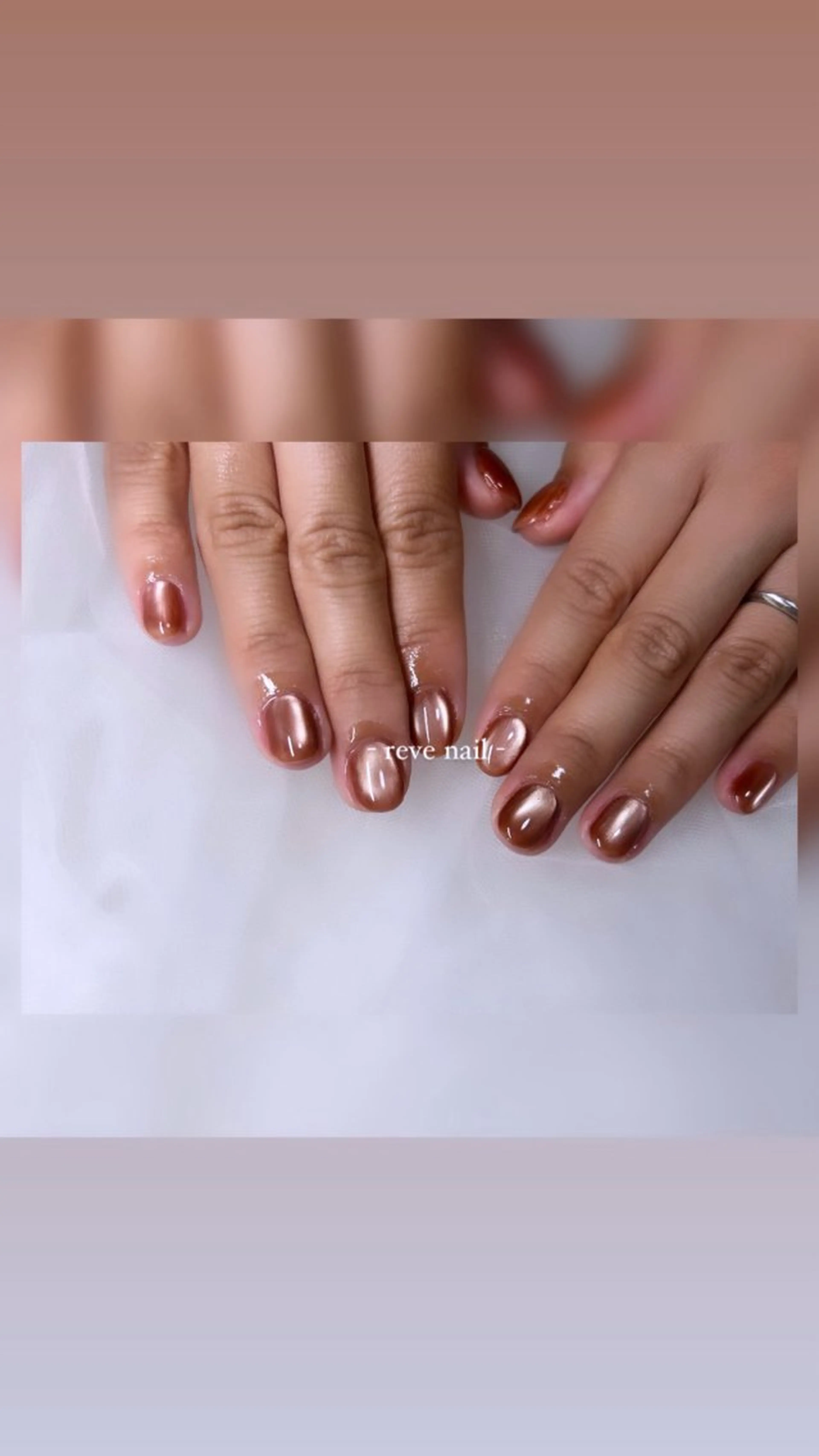 ネイル マグネットネイル ハンドネイル 門真市 三ツ島 reve nailのネイルデザイン