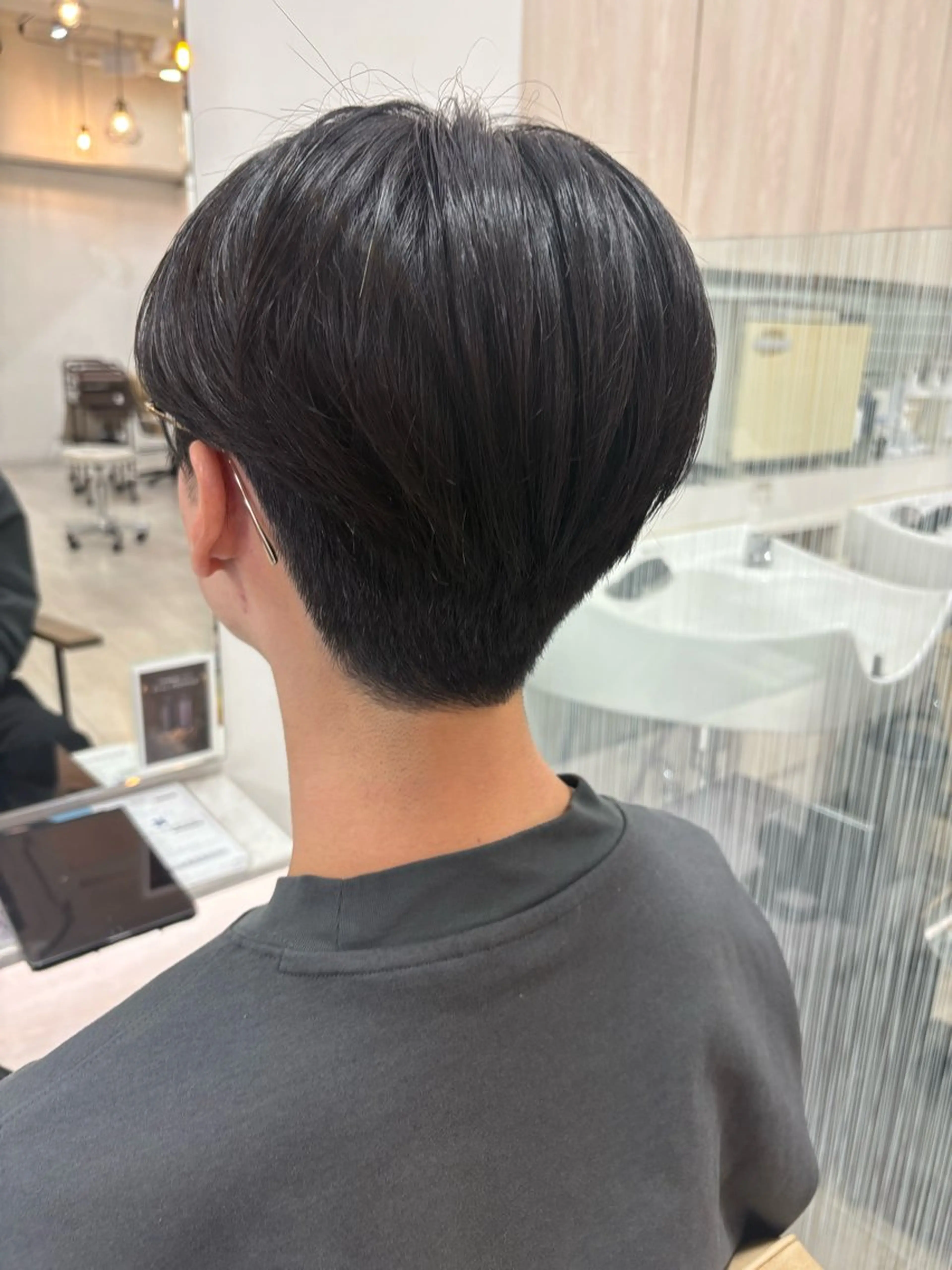 メンズ カット 栗田 優月のヘアスタイル