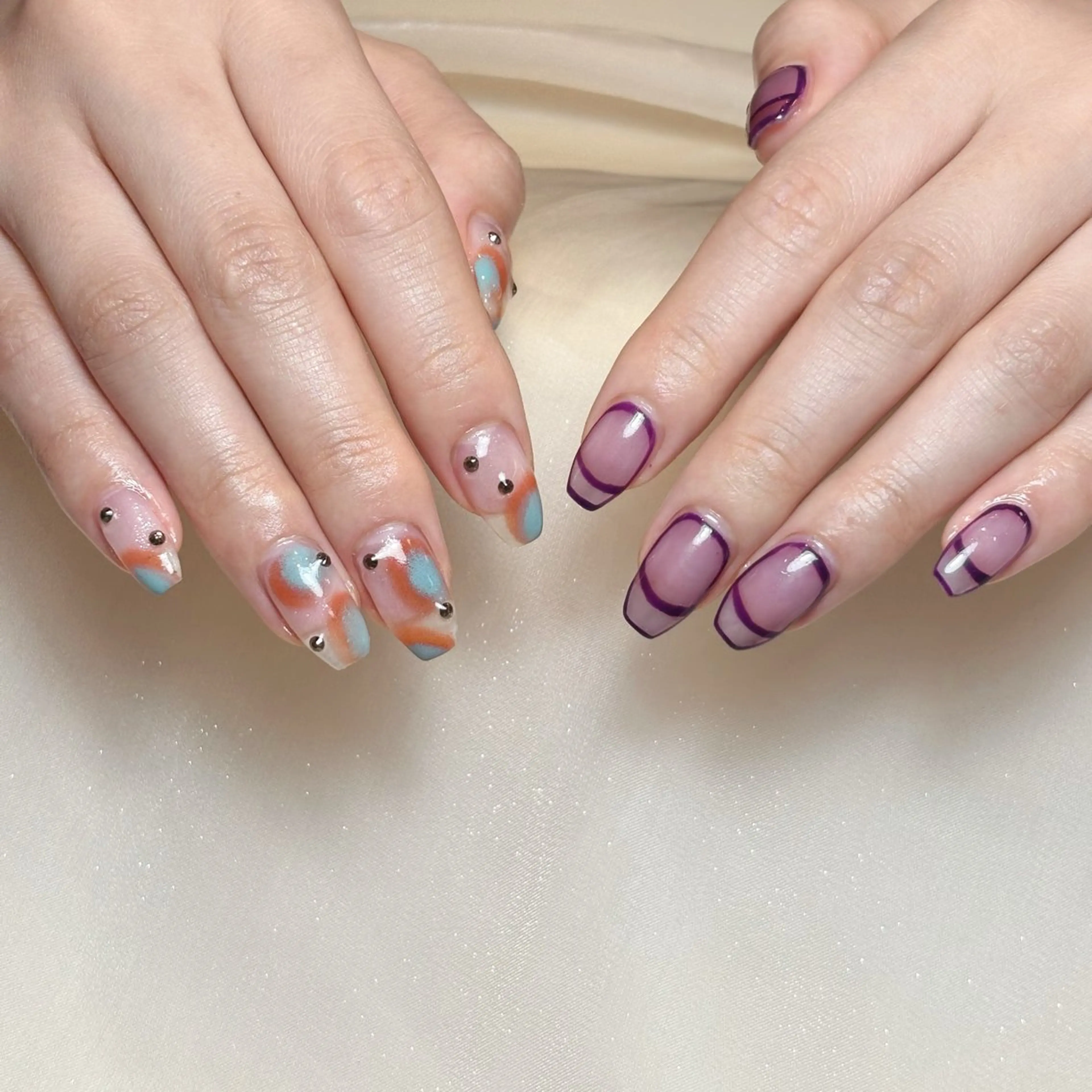 ネイル Z.Nailアクリル &チップ長さだし専用のネイルデザイン