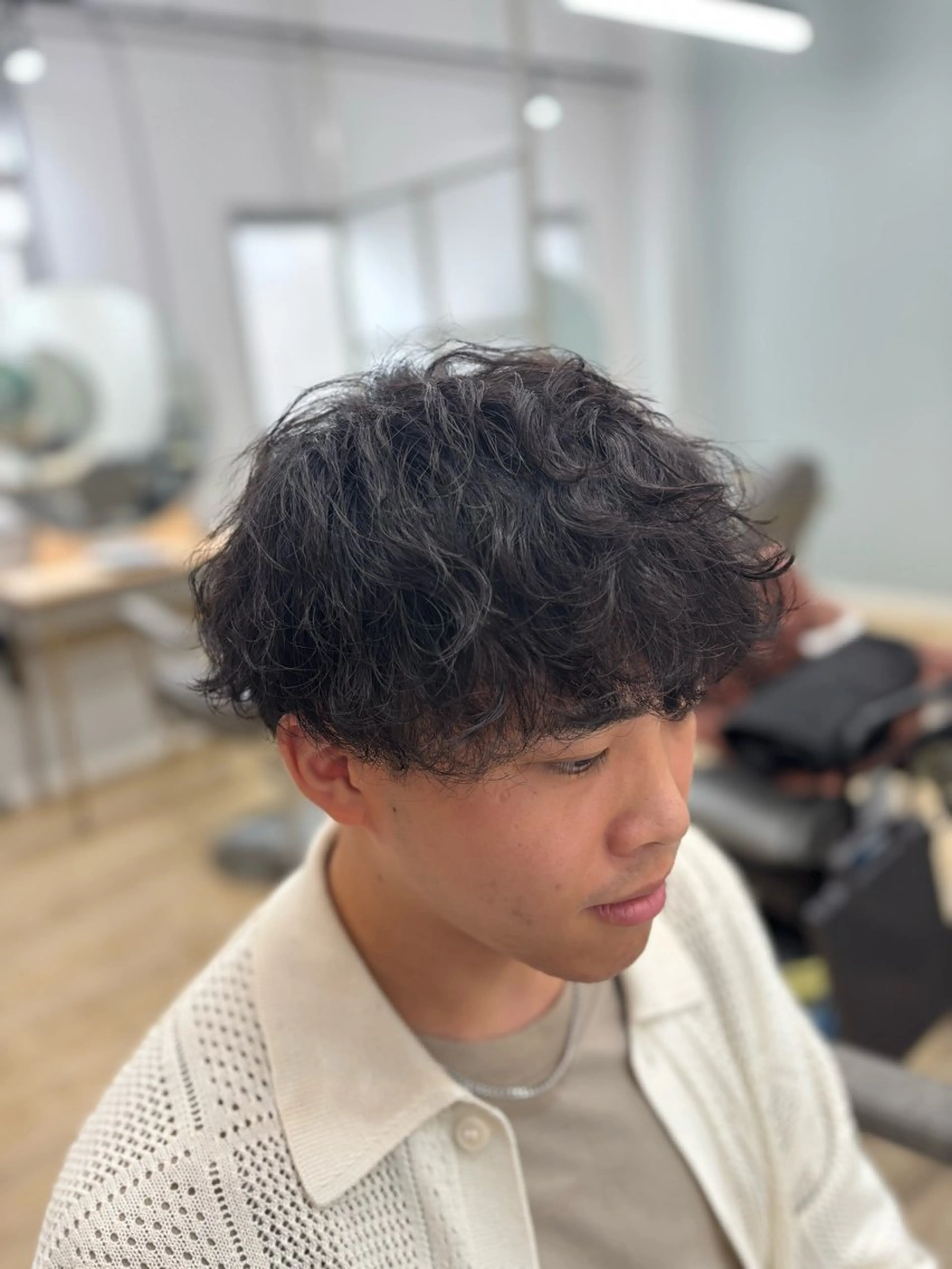 パーマ メンズ TELA HAIR所属・ハイトーンカラー/ Tomy🌙のヘアスタイル