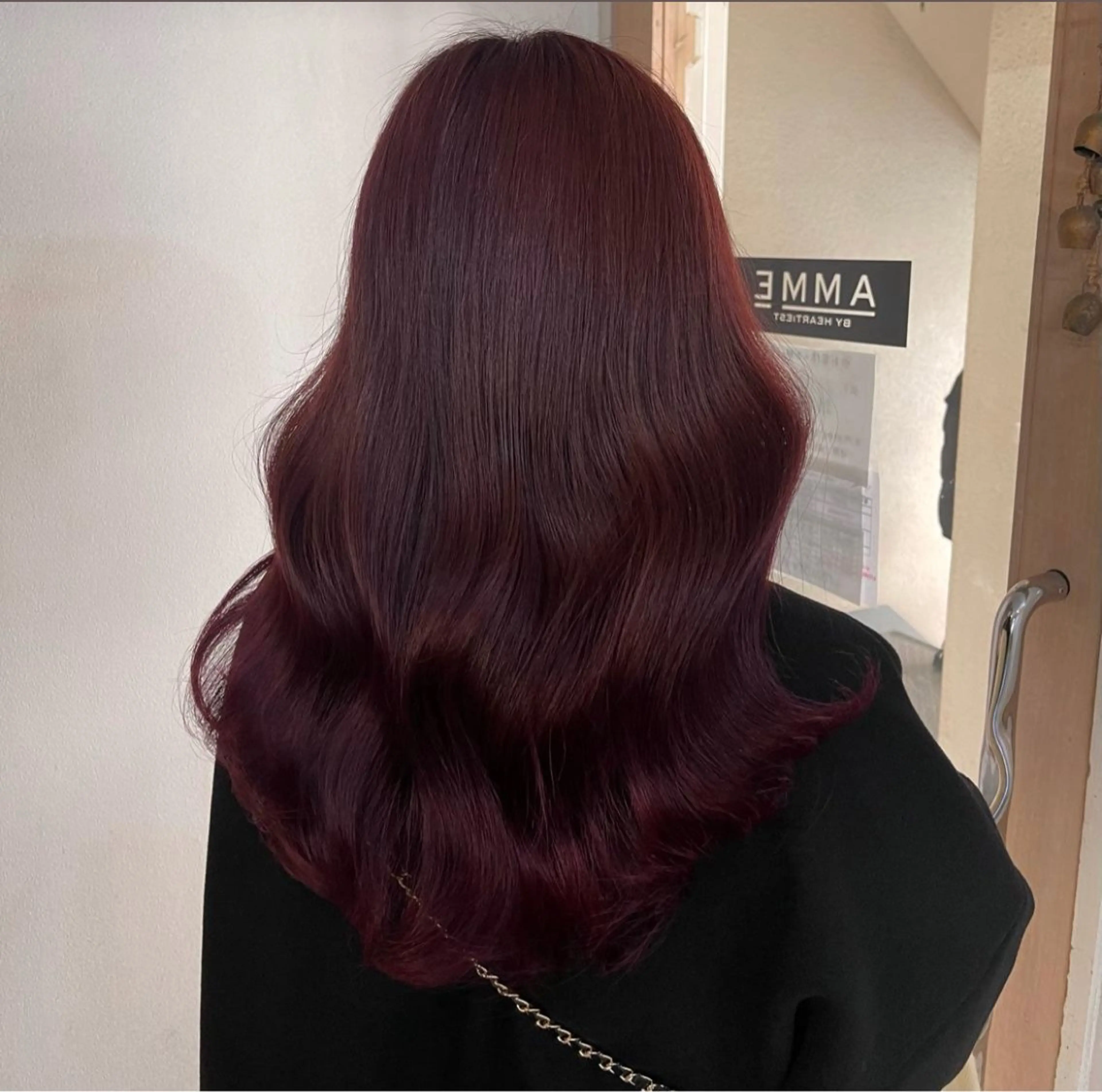 セミロング ヘアカラー トリートメント 似合わせ🫧 麗伍のヘアスタイル