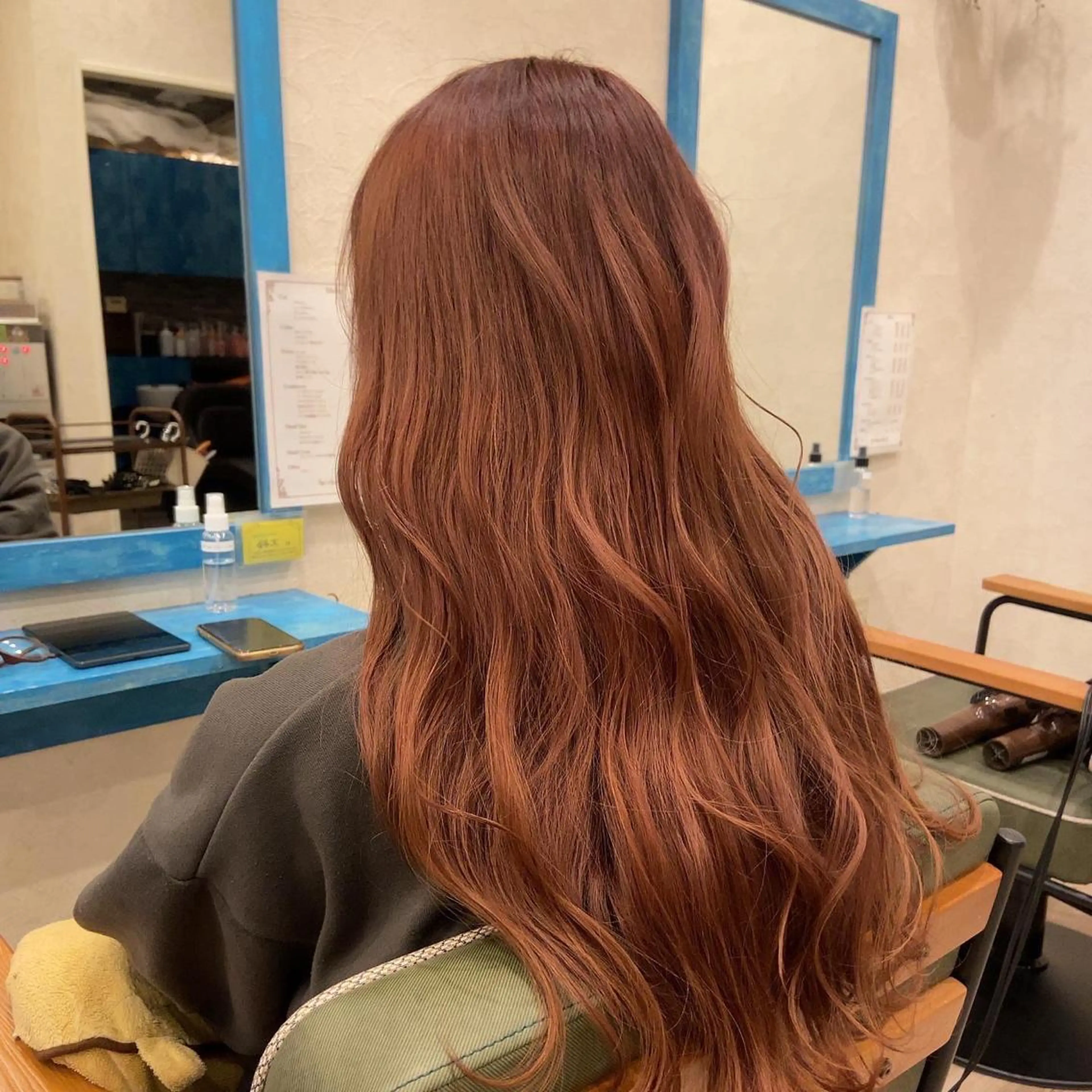 ロング カラー ブリーチ 髪質改善 トリートメント カット ヘアカラー トリートメント hair relaxation DROP鶴見店所属・川島 優希のヘアスタイル