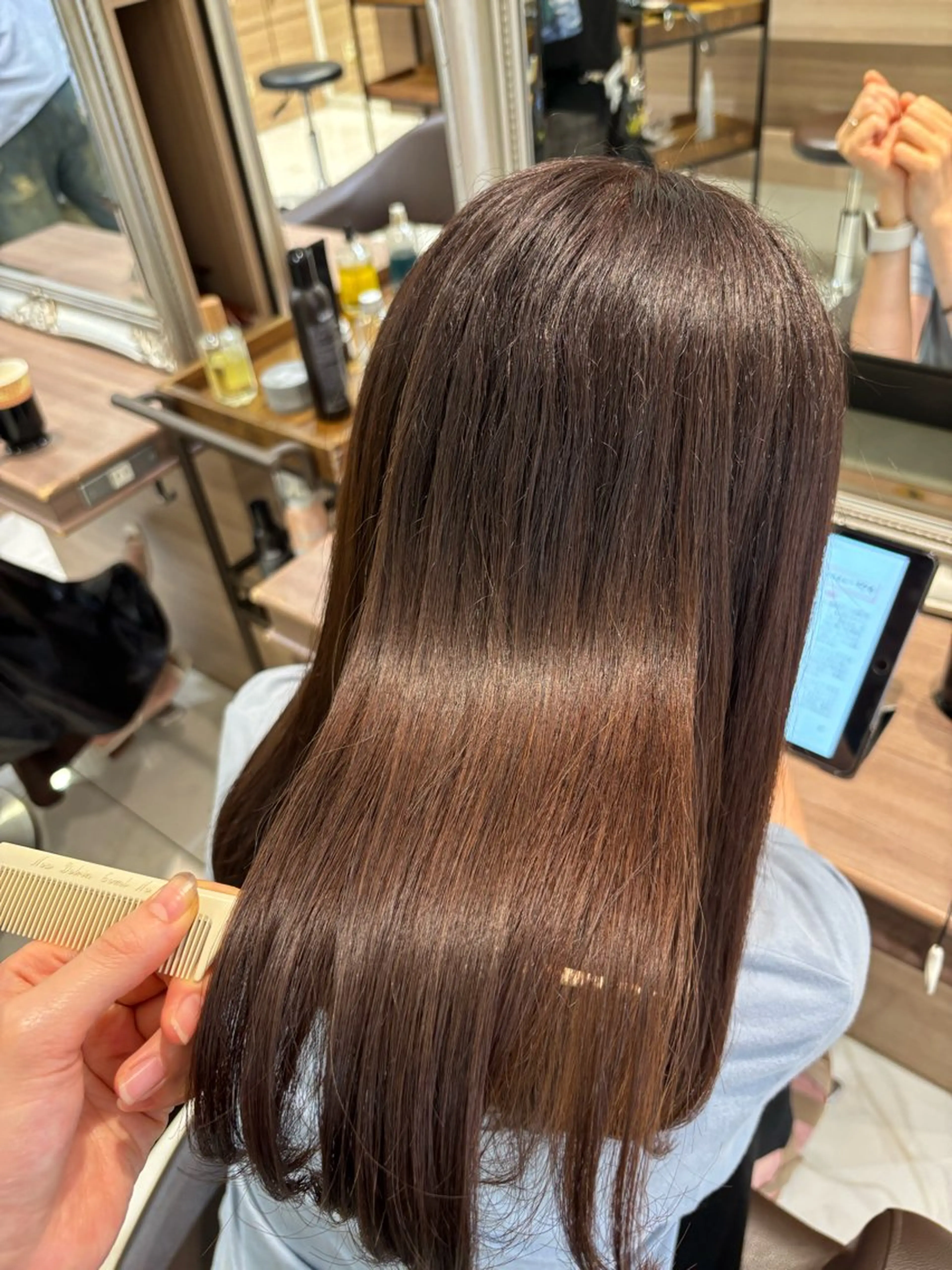 ミディアム ヘアカラー 🎀暖色カラー/ ピンク🎀mikuのヘアスタイル