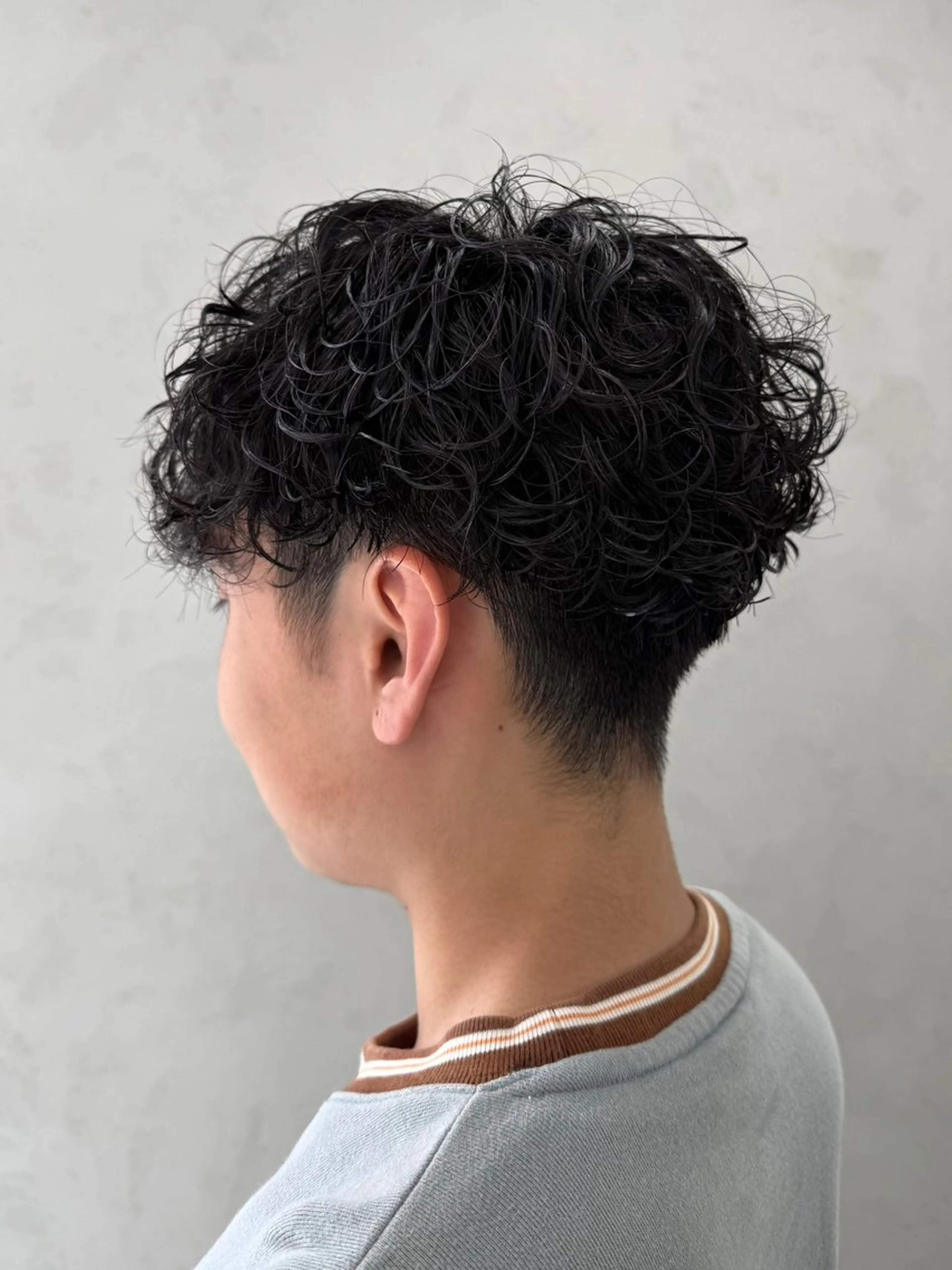 ショート 柏/メンズパーマ/ ナチュラル/颯寿のヘアスタイル