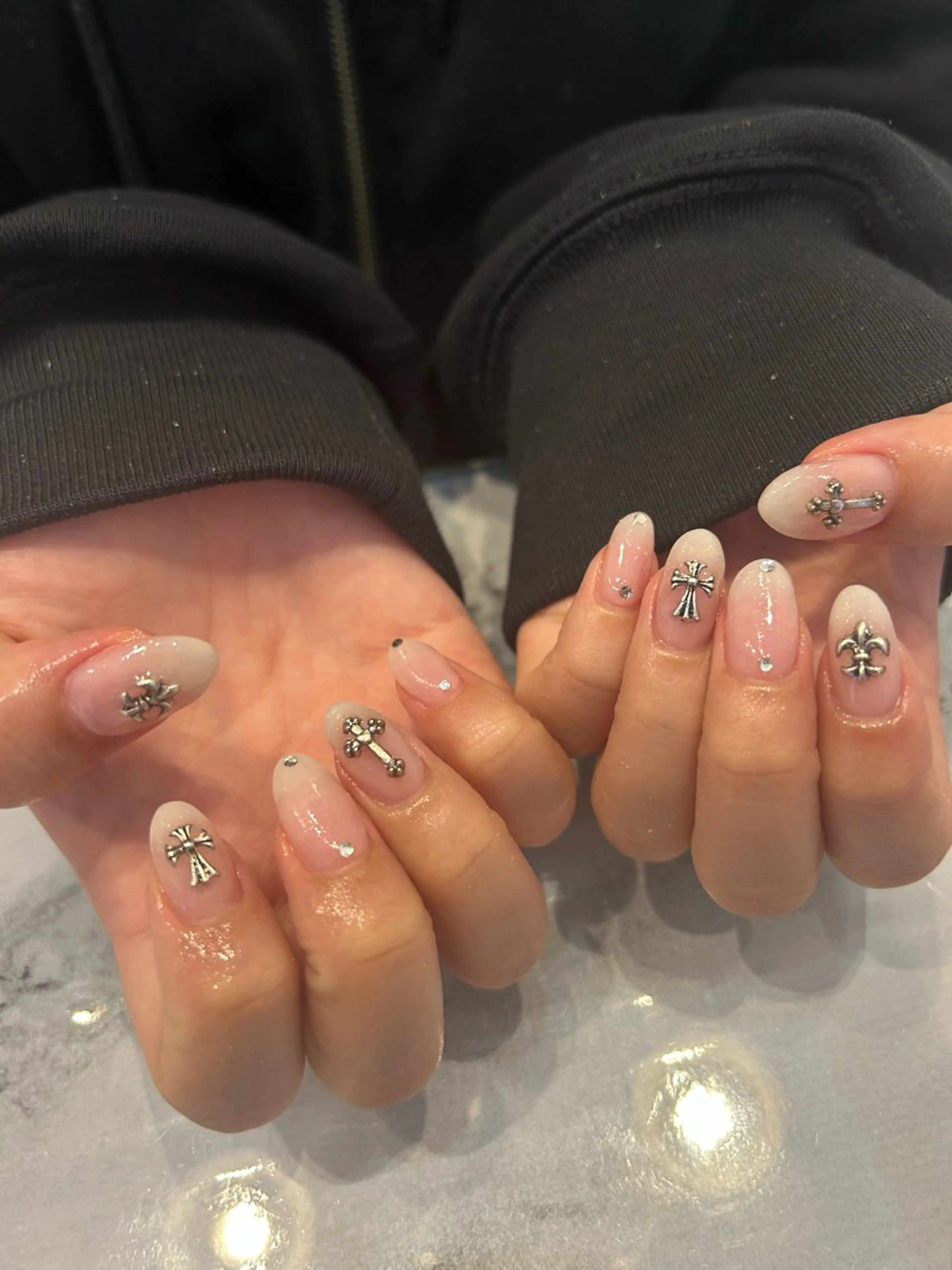 ネイル ハンドネイル 🎀PLATINUM DOLL はな🎀のネイルデザイン