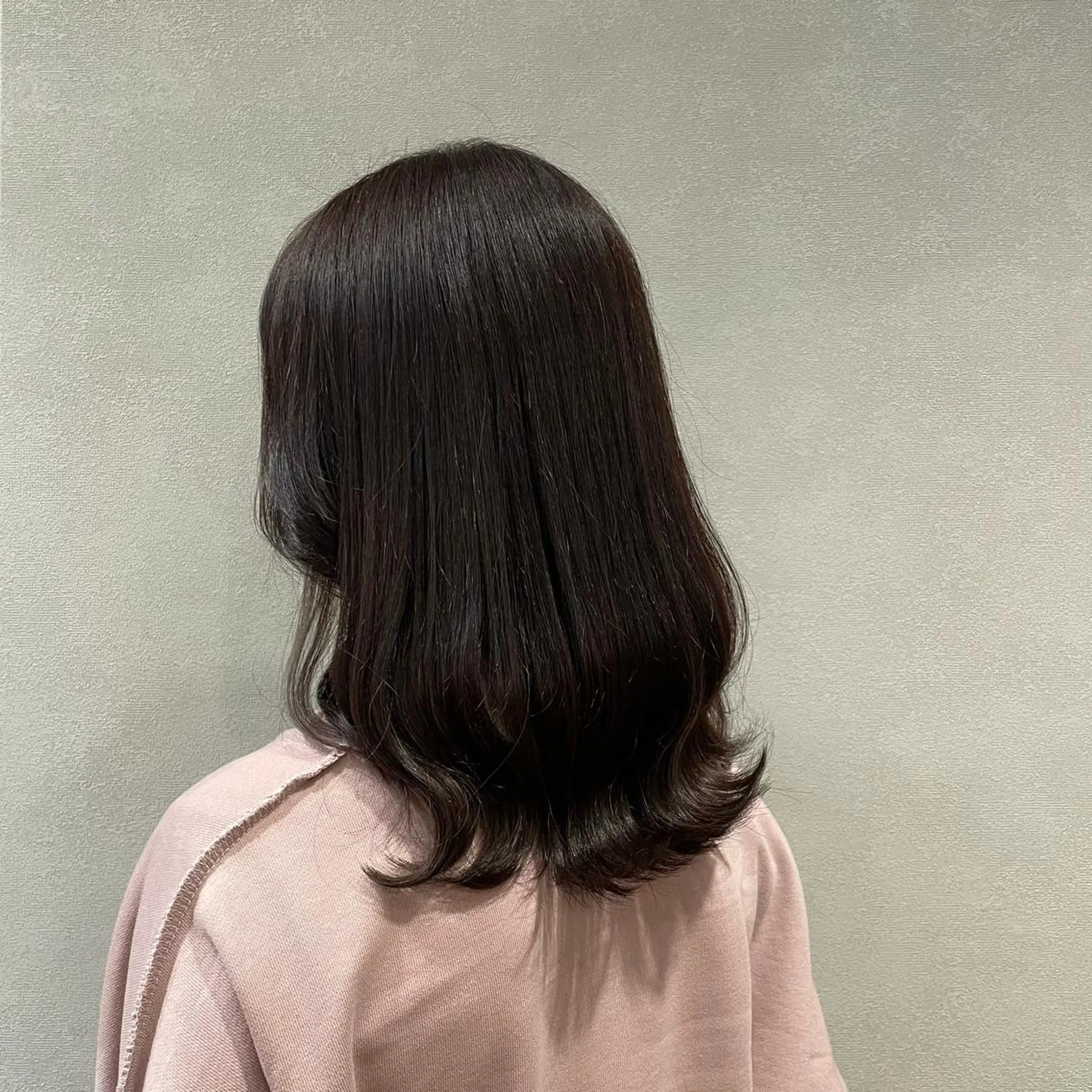 セミロング 骨格矯正カット ショート　谷昂将のヘアスタイル