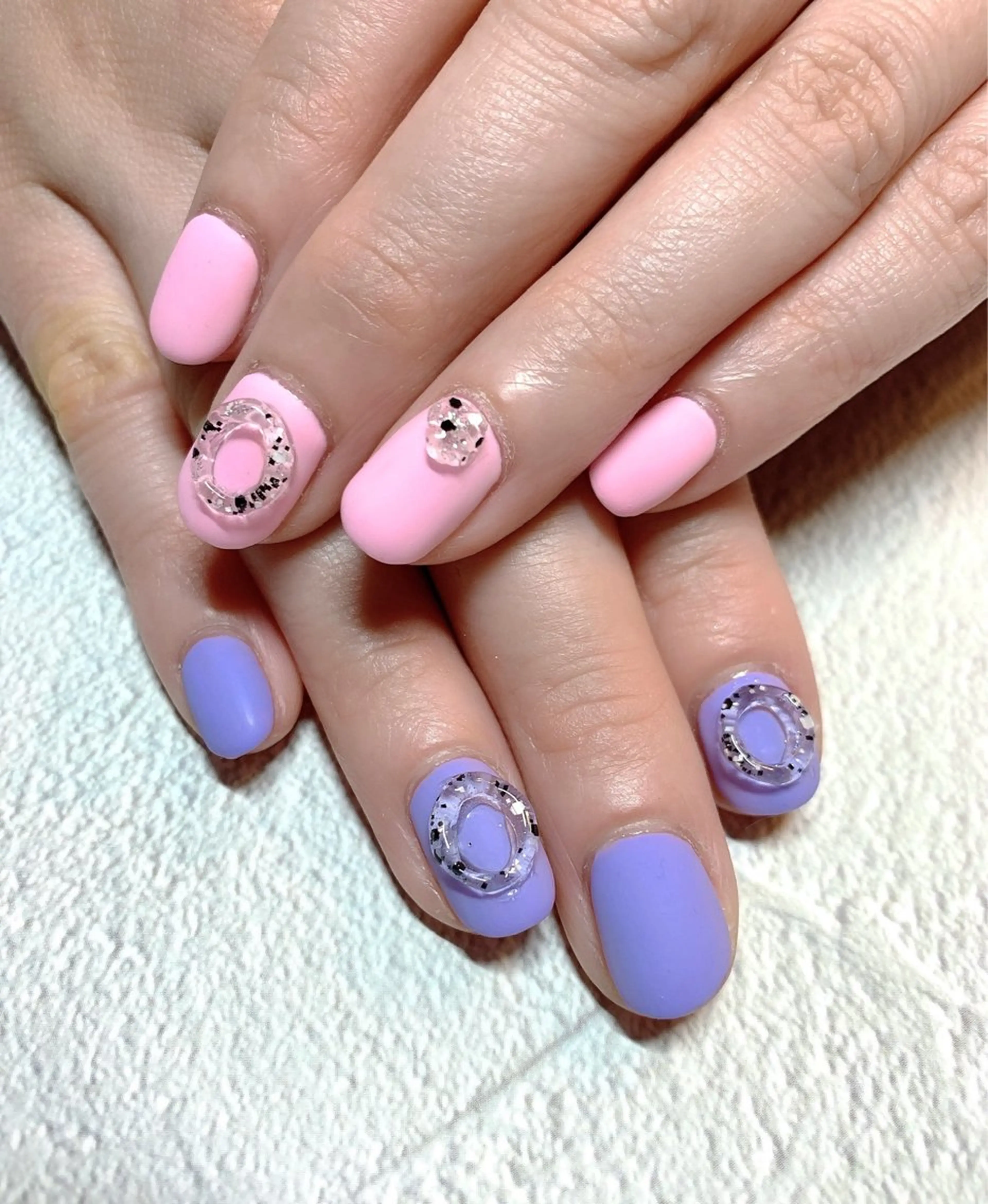 ネイル マットネイル パステルネイル takamin._.nail所属・t. takamiのネイルデザイン