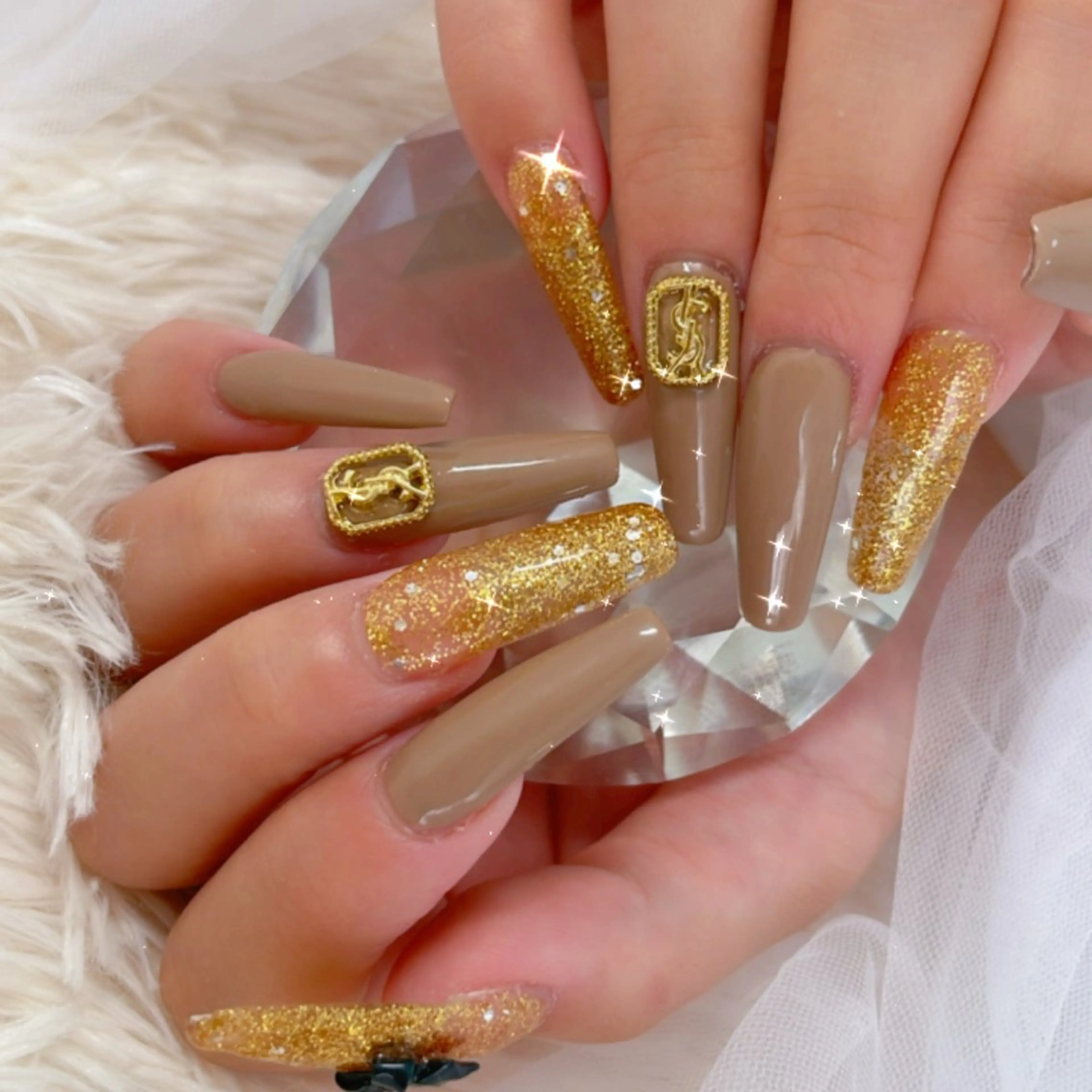 ネイル 長さ出し プライベートサロン le'aのネイルデザイン